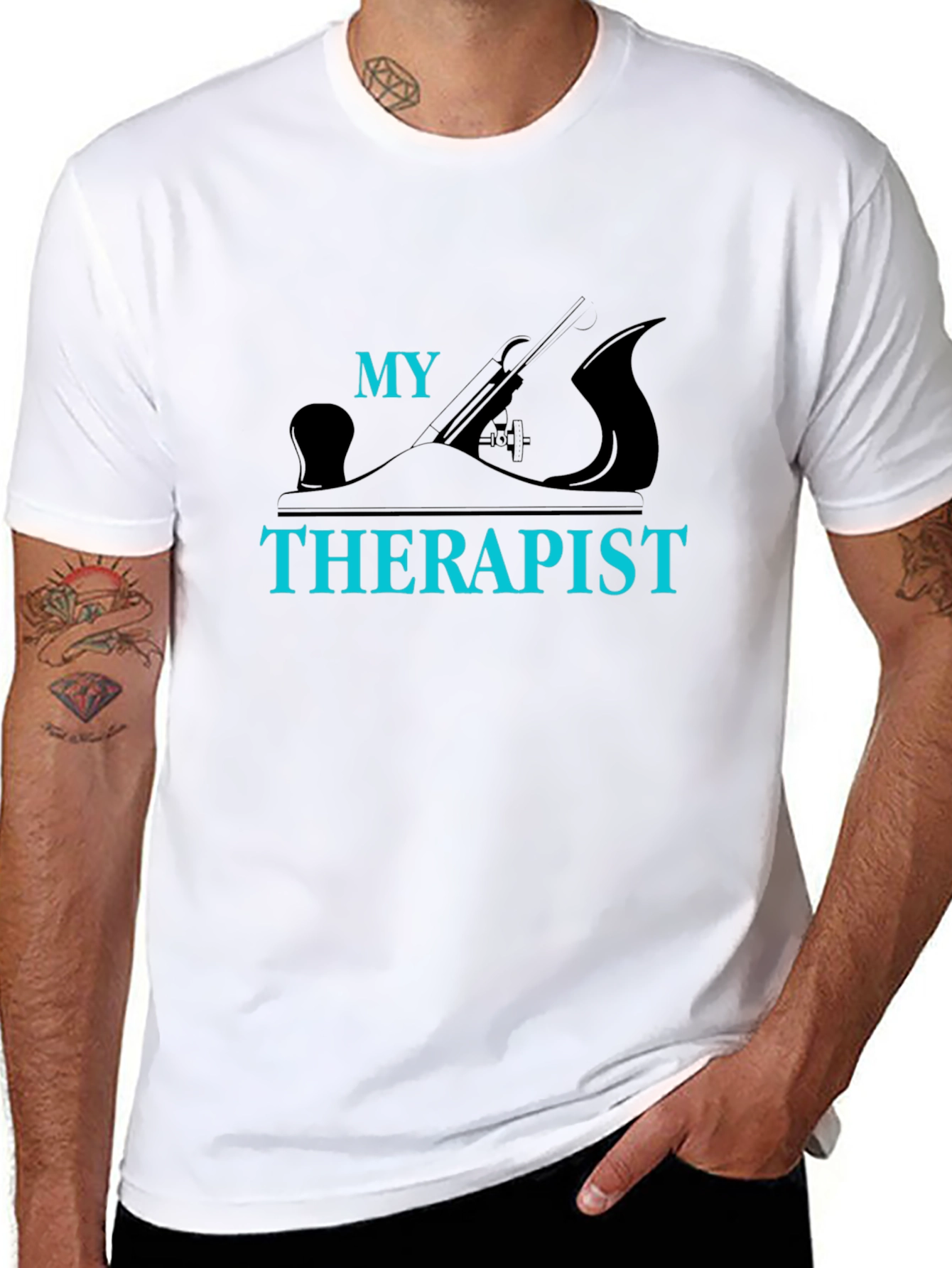 My Wood Plane Is My Therapist T-Shirt