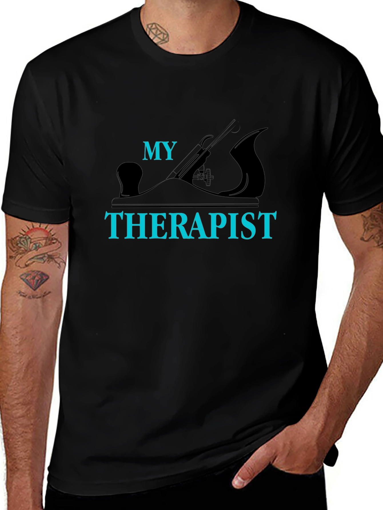 My Wood Plane Is My Therapist T-Shirt