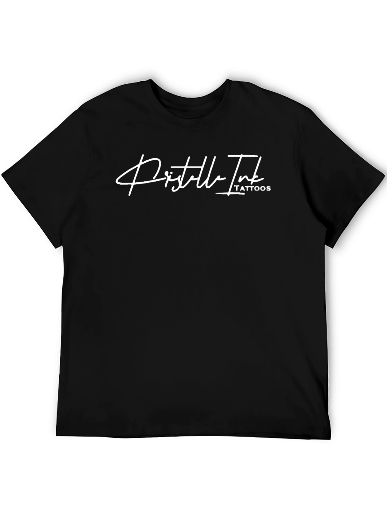 Distilla Ink Tattoos Black Crewneck T-Shirt
