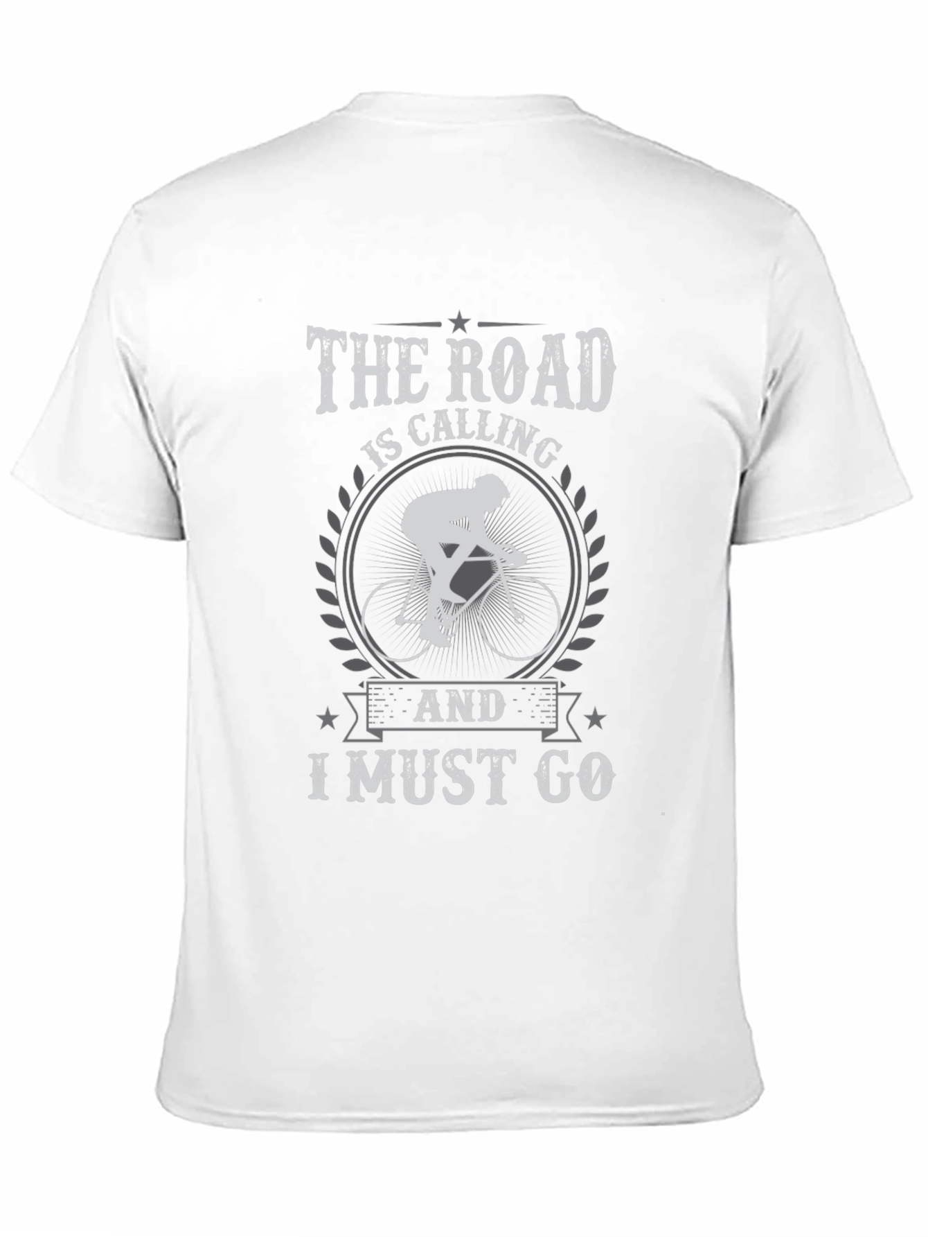 Cycling T-Shirt: The Road is Calling