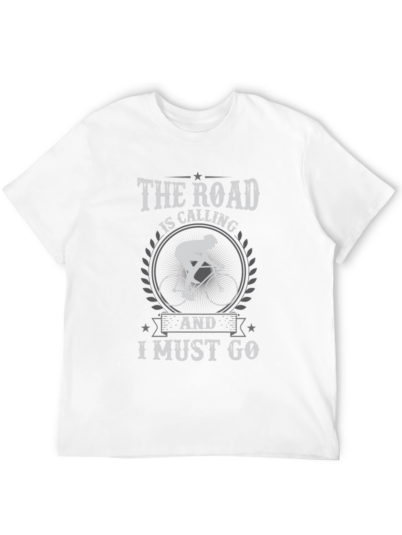 Cycling T-Shirt: The Road is Calling