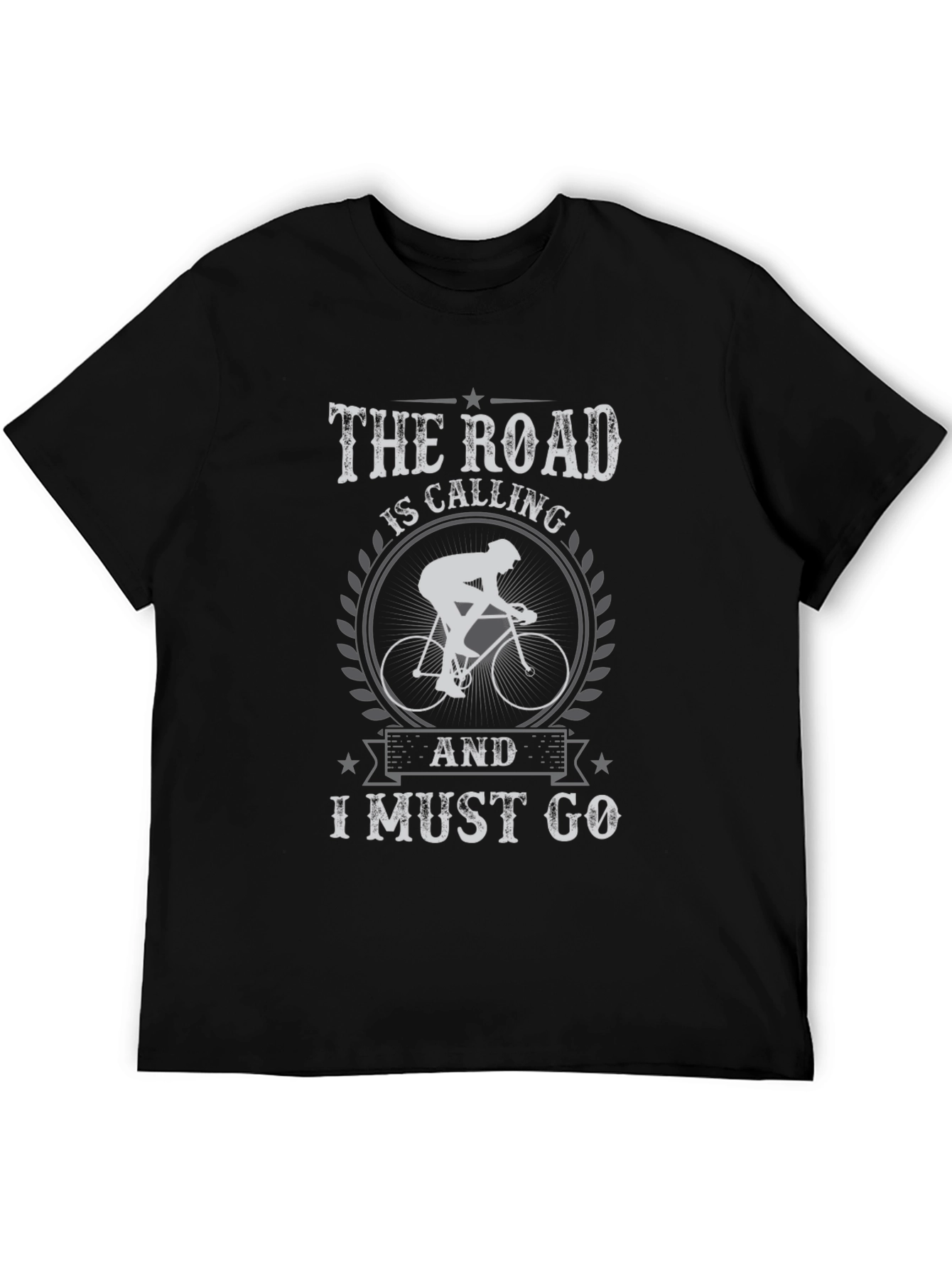 Cycling T-Shirt: The Road is Calling
