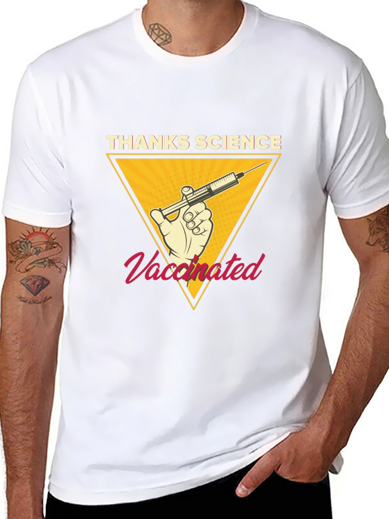 Thanks Science Vaccinated T-Shirt