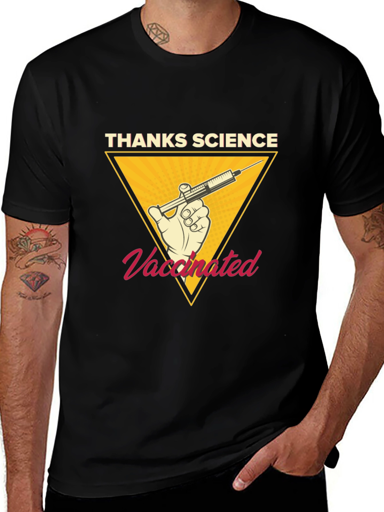 Thanks Science Vaccinated T-Shirt