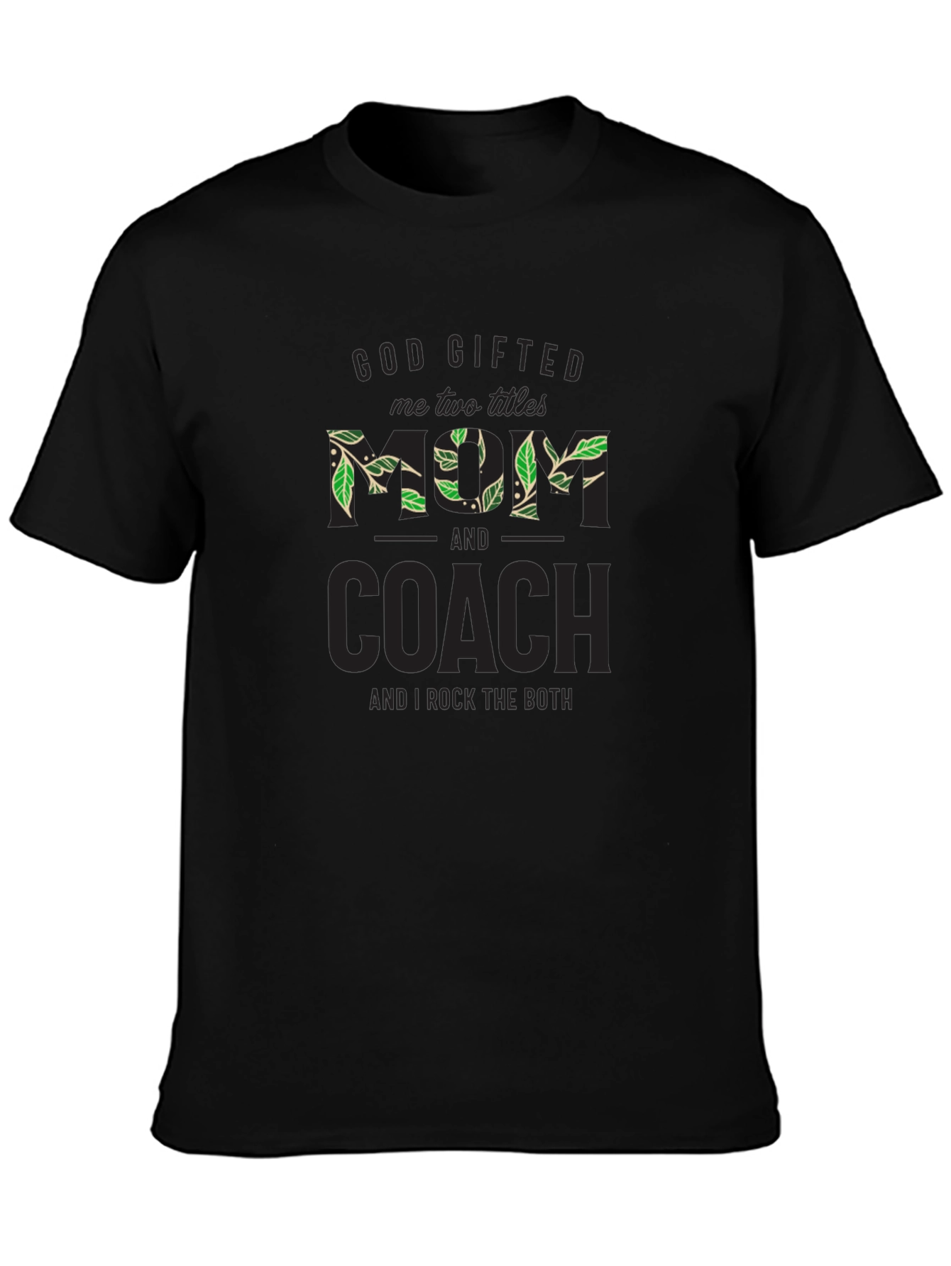 Mom and Coach Graphic T-Shirt