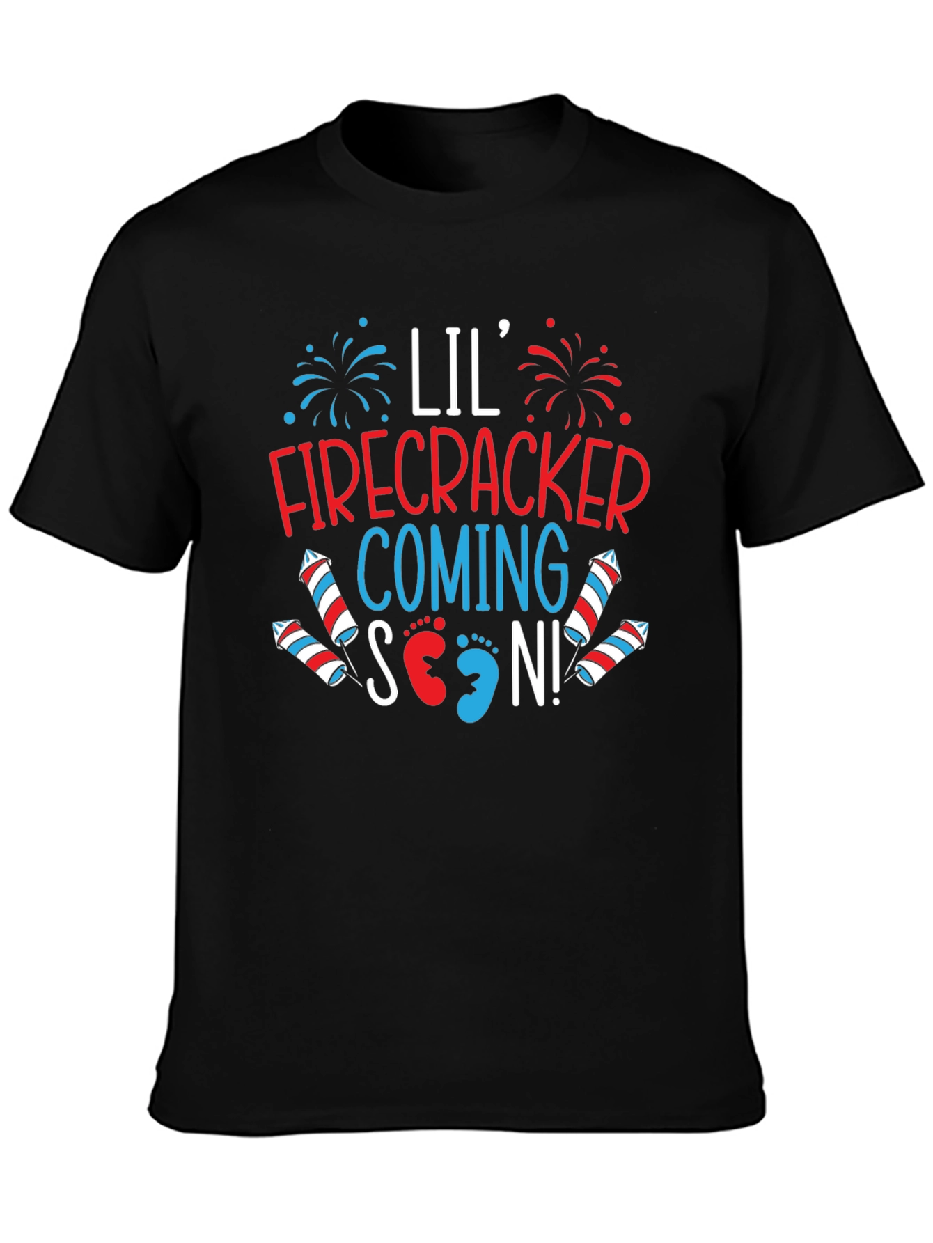 Lil Firecracker Coming Soon T-Shirt