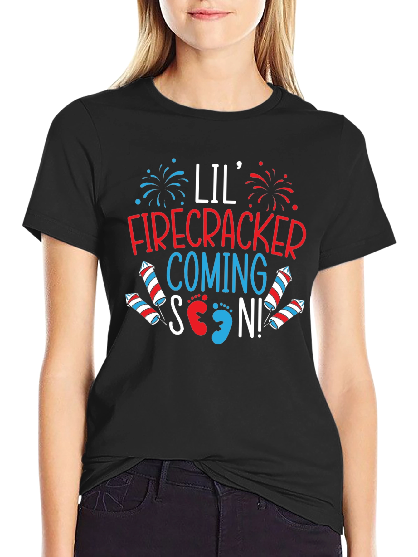 Lil Firecracker Coming Soon T-Shirt
