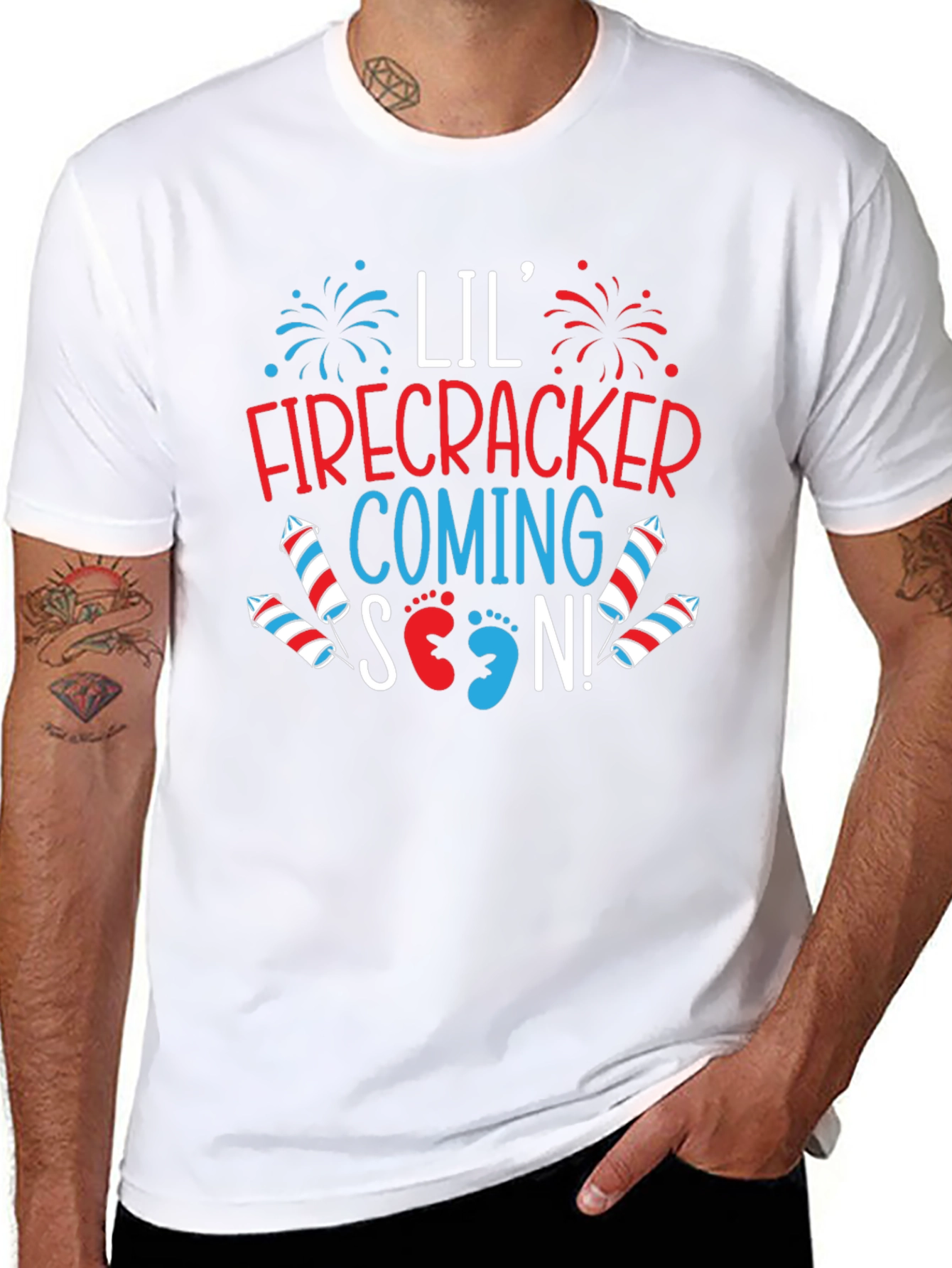 Lil Firecracker Coming Soon T-Shirt