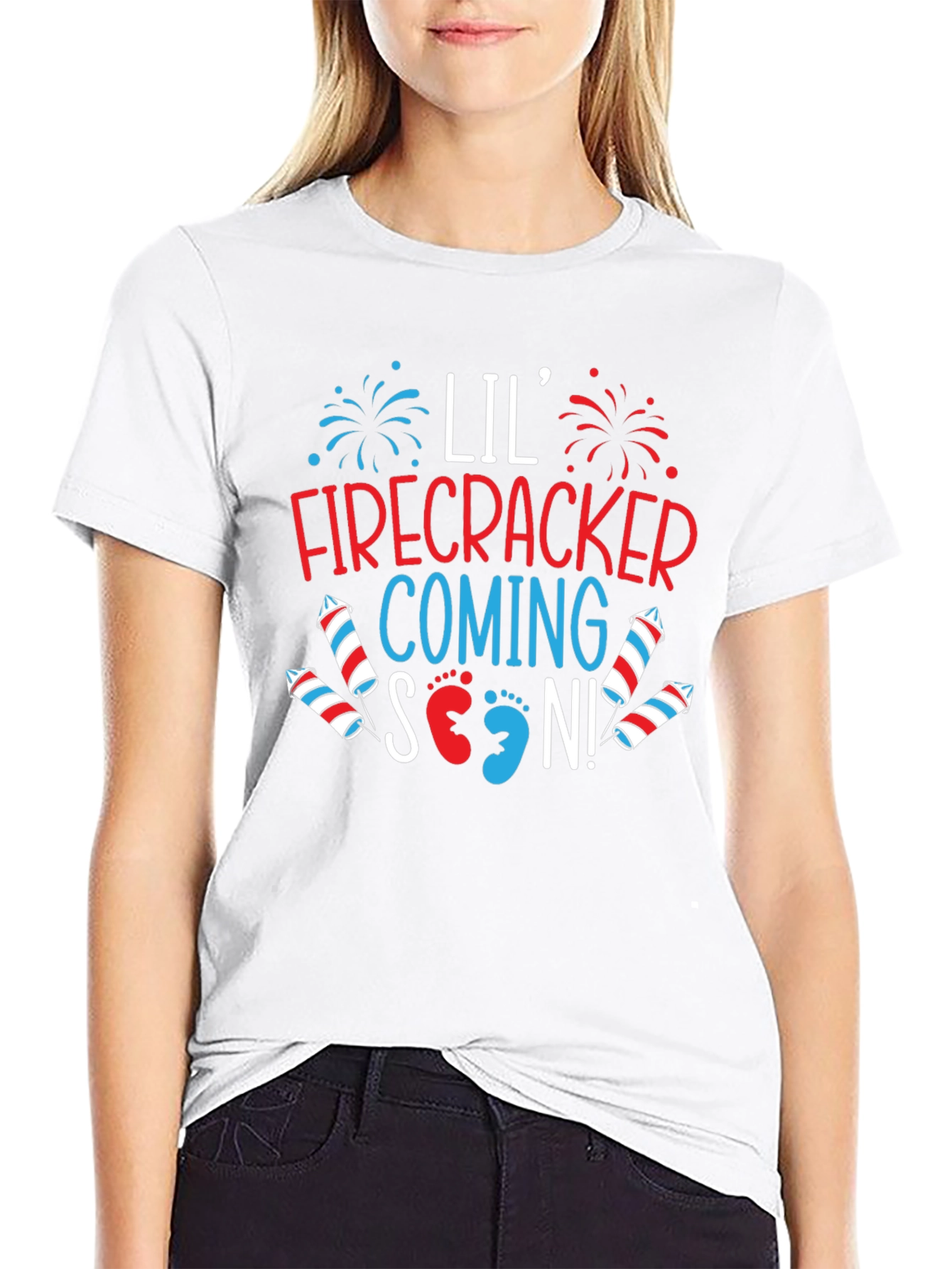 Lil Firecracker Coming Soon T-Shirt