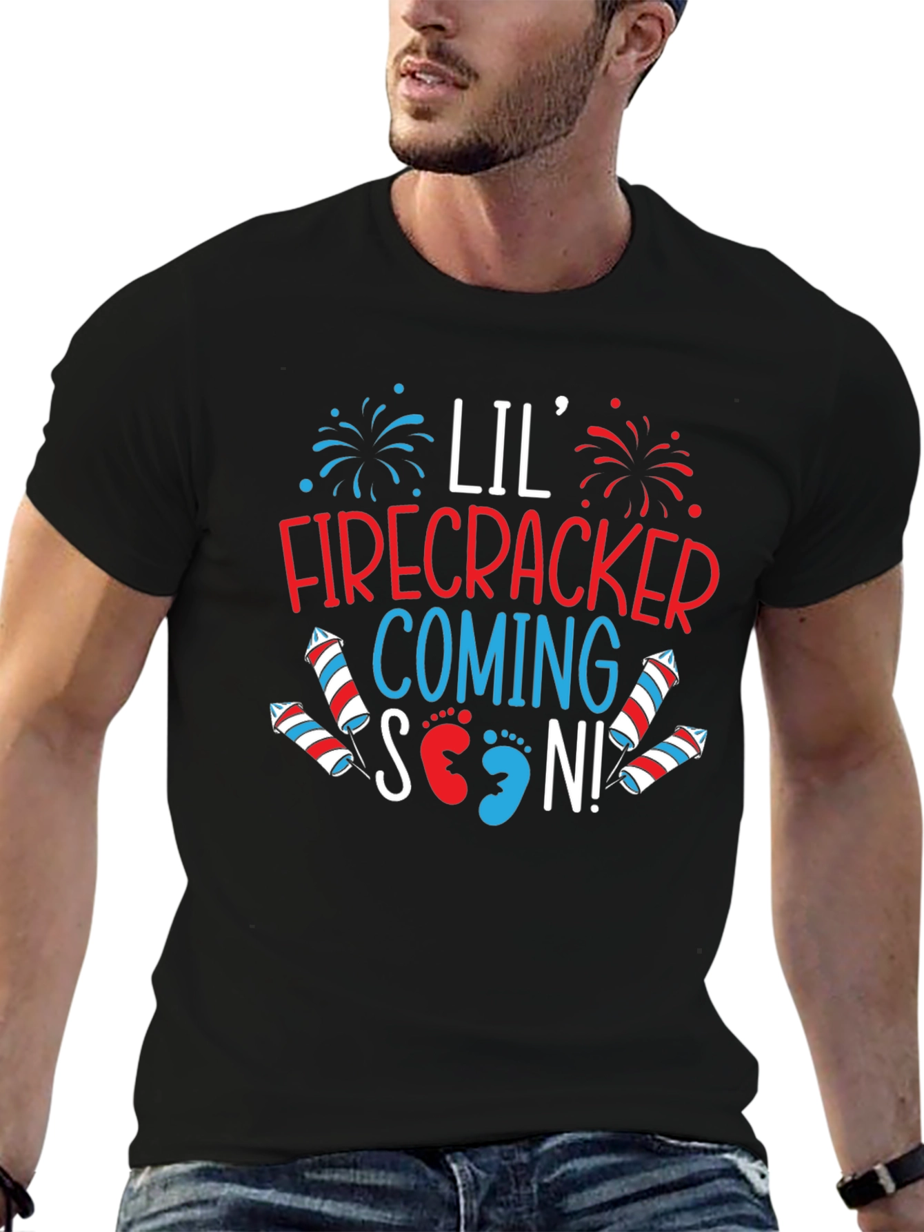Lil Firecracker Coming Soon T-Shirt