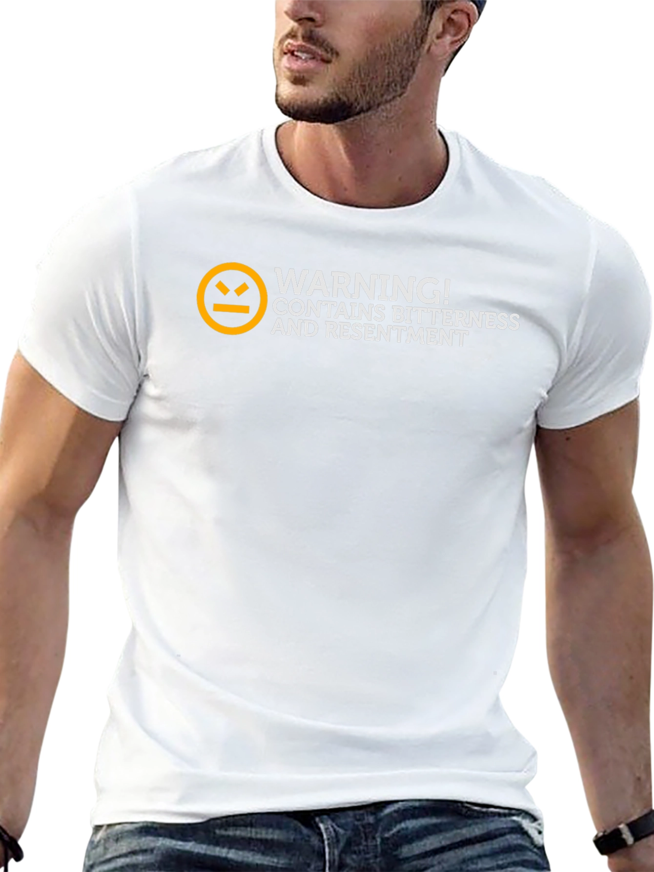 Warning! Bitterness T-Shirt - Funny Graphic Tee