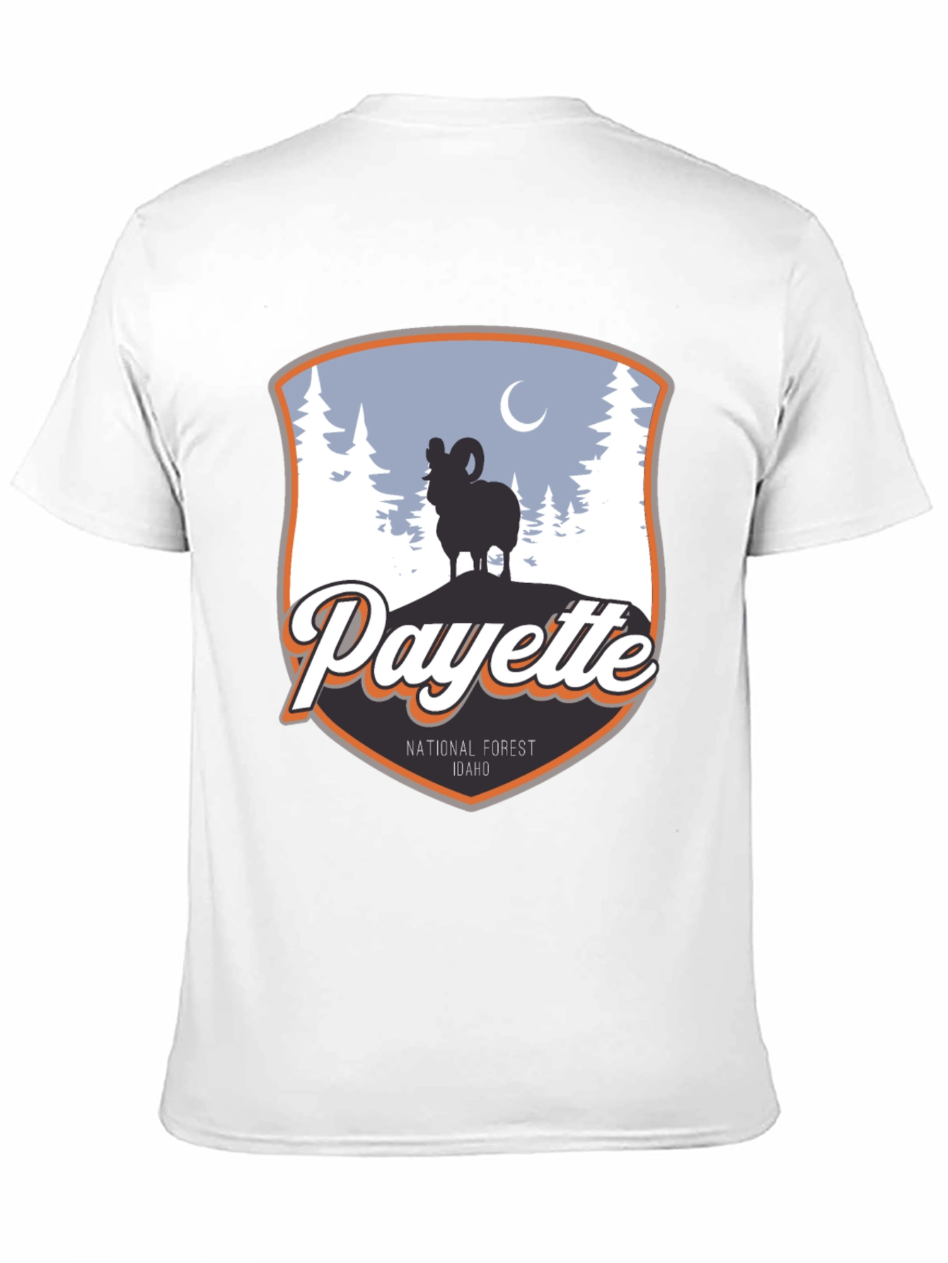Payette National Forest Idaho T-Shirt