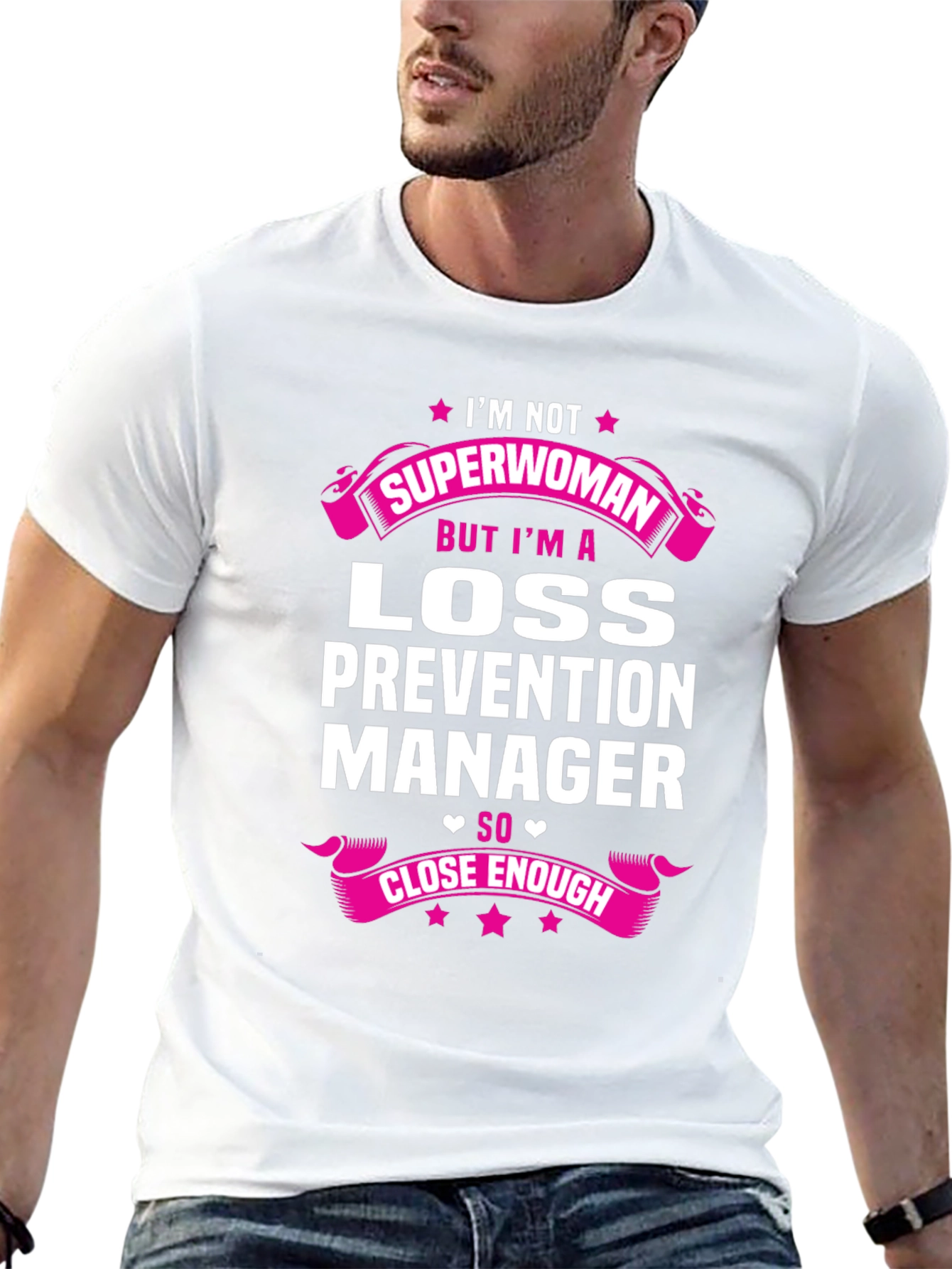 Loss Prevention Manager T-Shirt - Superwoman Tribute