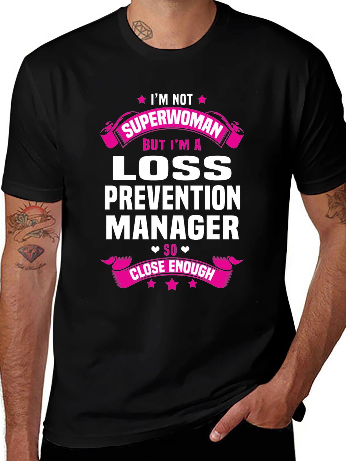 Loss Prevention Manager T-Shirt - Superwoman Tribute