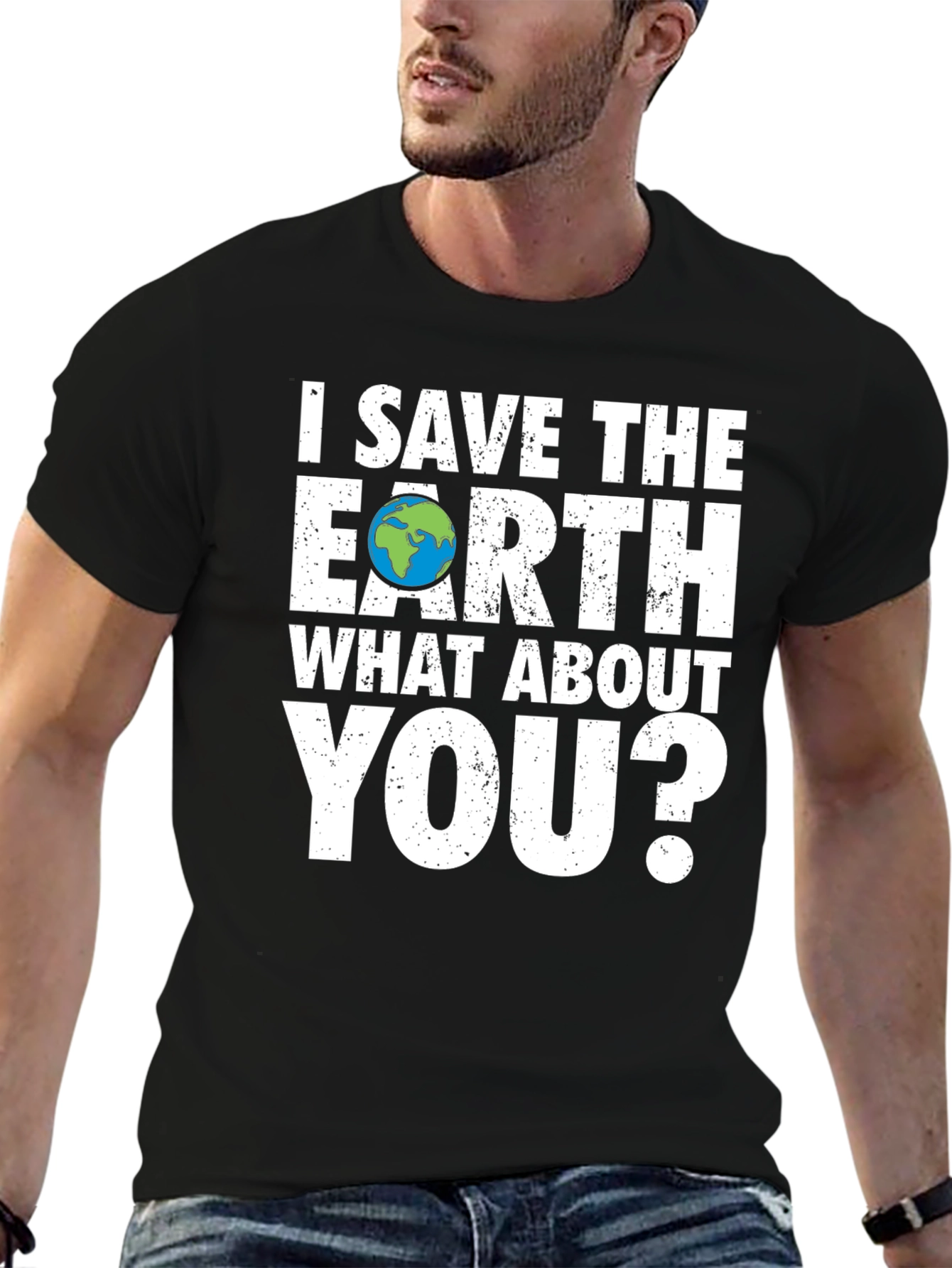 Save the Earth T-Shirt - Eco-Friendly Design