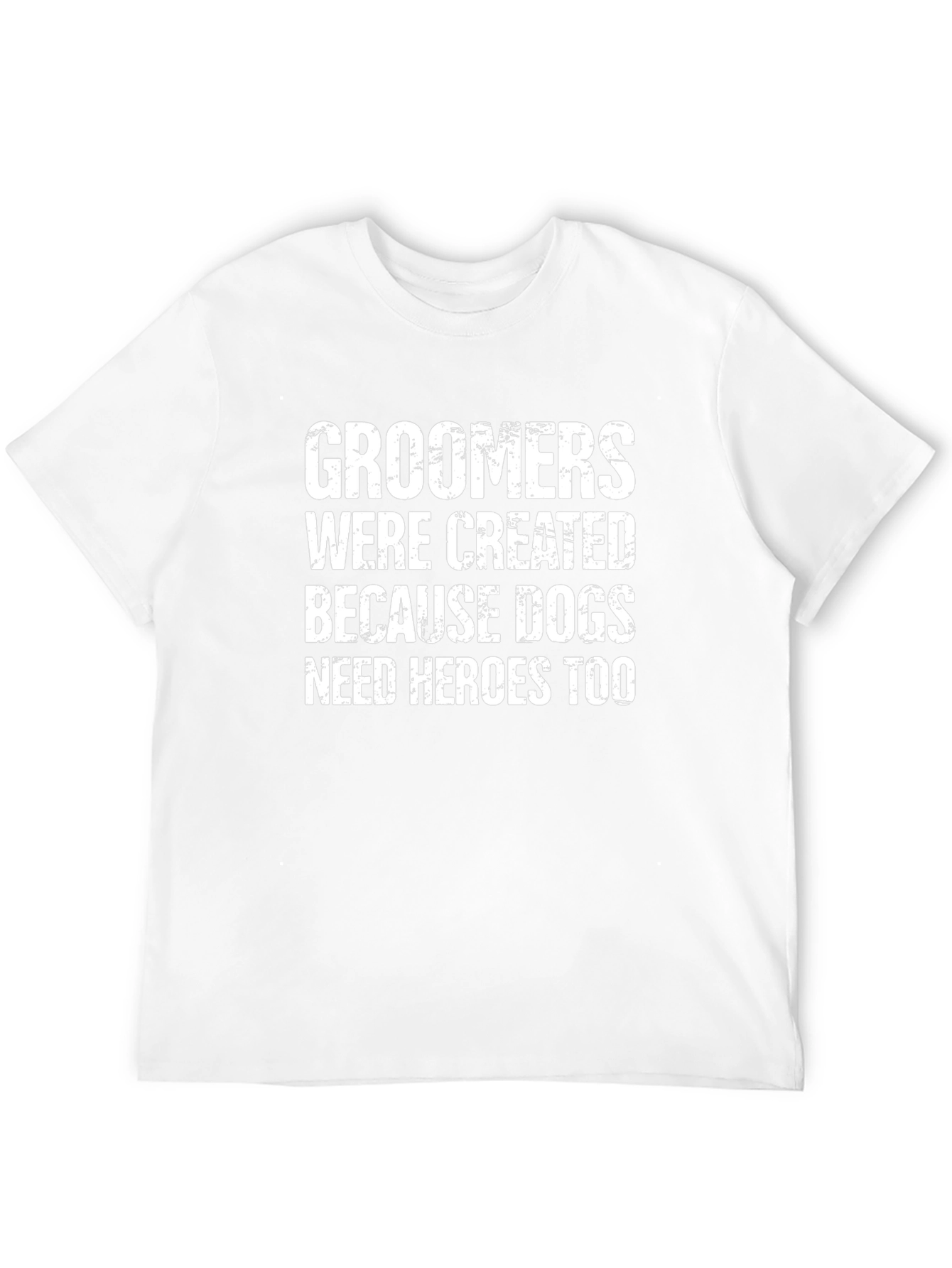 Groomers Need Heroes T-Shirt - Black