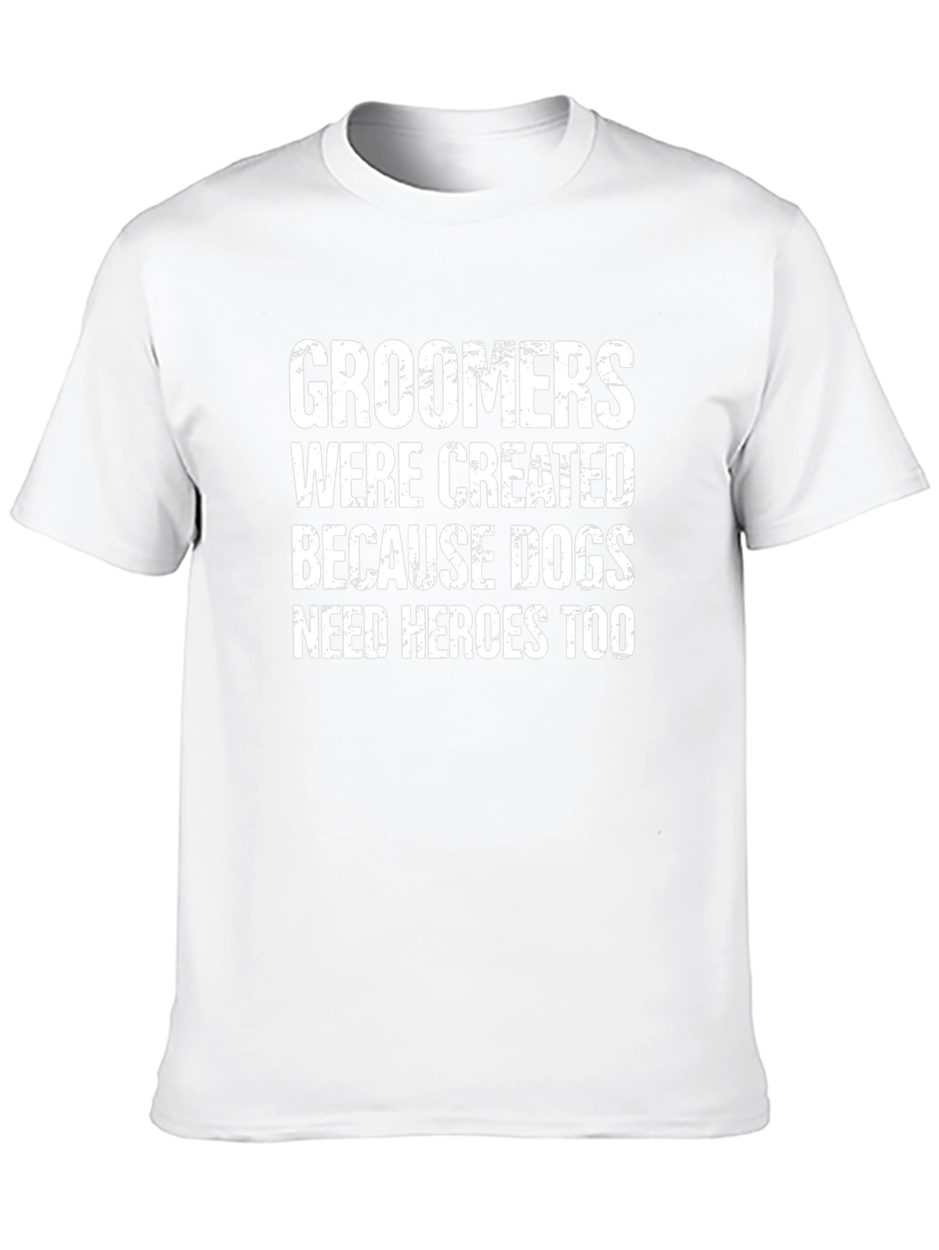 Groomers Need Heroes T-Shirt - Black