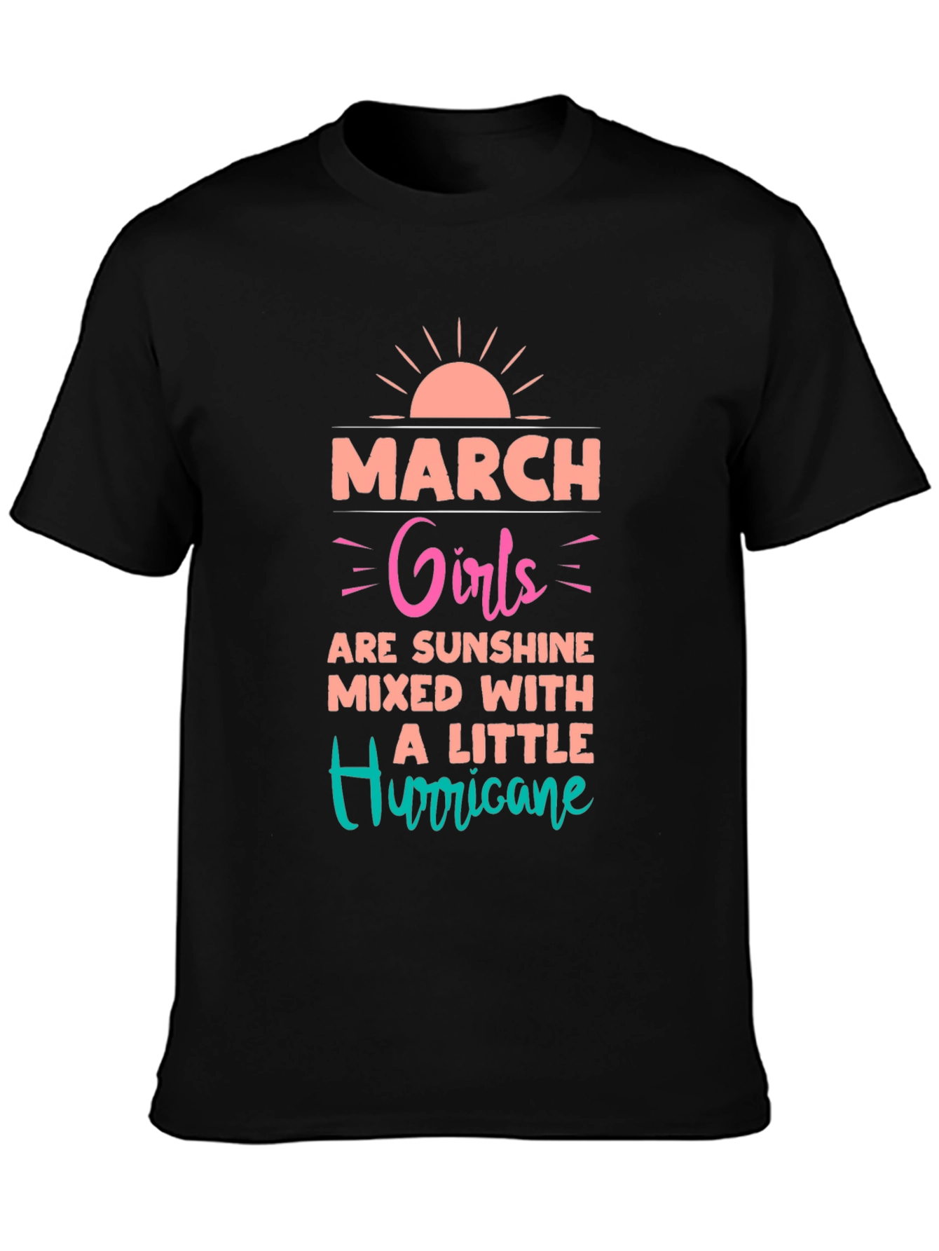 March Girls Sunshine & Hurricane T-Shirt