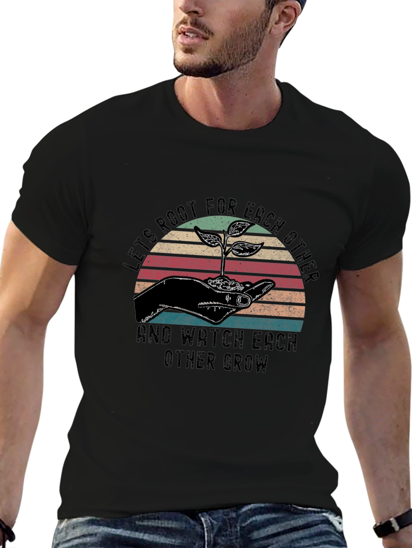 Lets Root For Each Other Graphic Tee