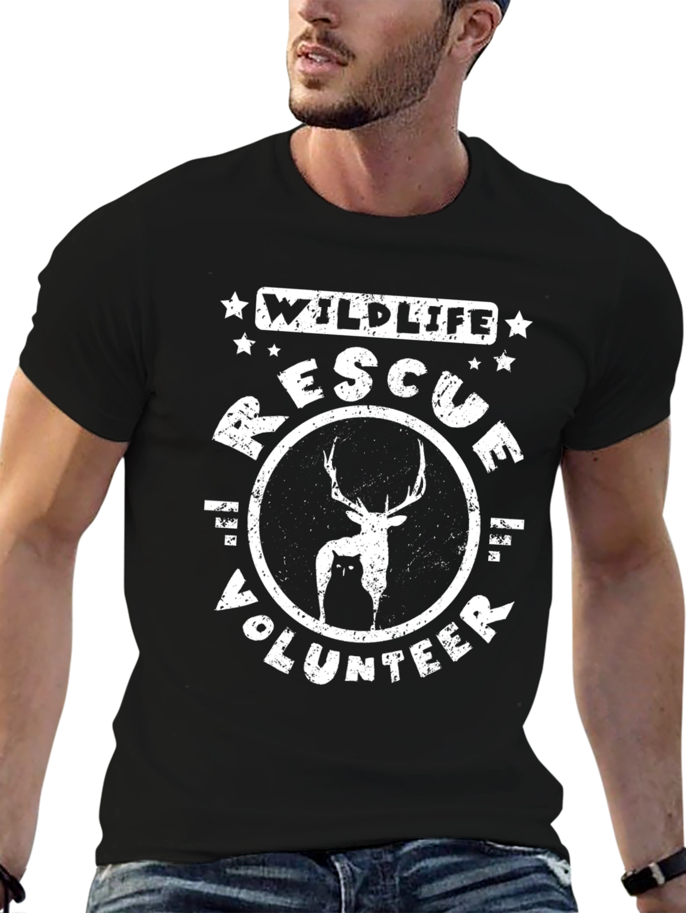 Wildlife Rescue Volunteer Graphic Tee