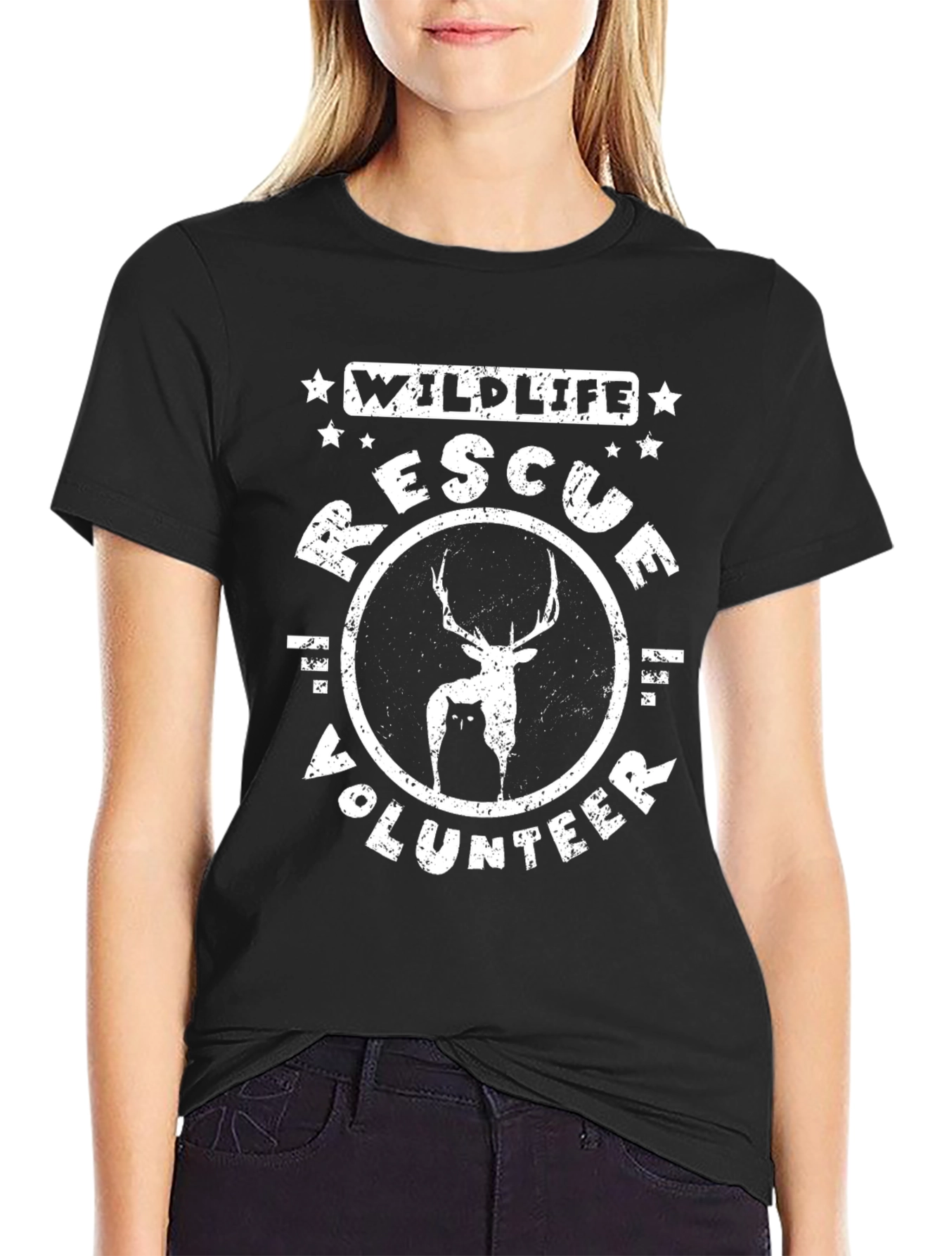 Wildlife Rescue Volunteer Graphic Tee