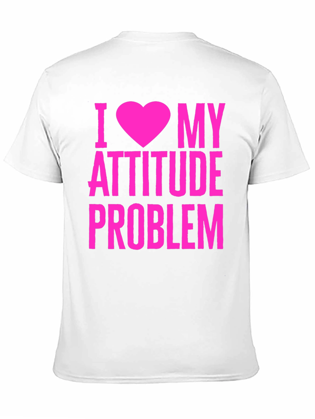 I Heart My Attitude Problem Graphic T-Shirt