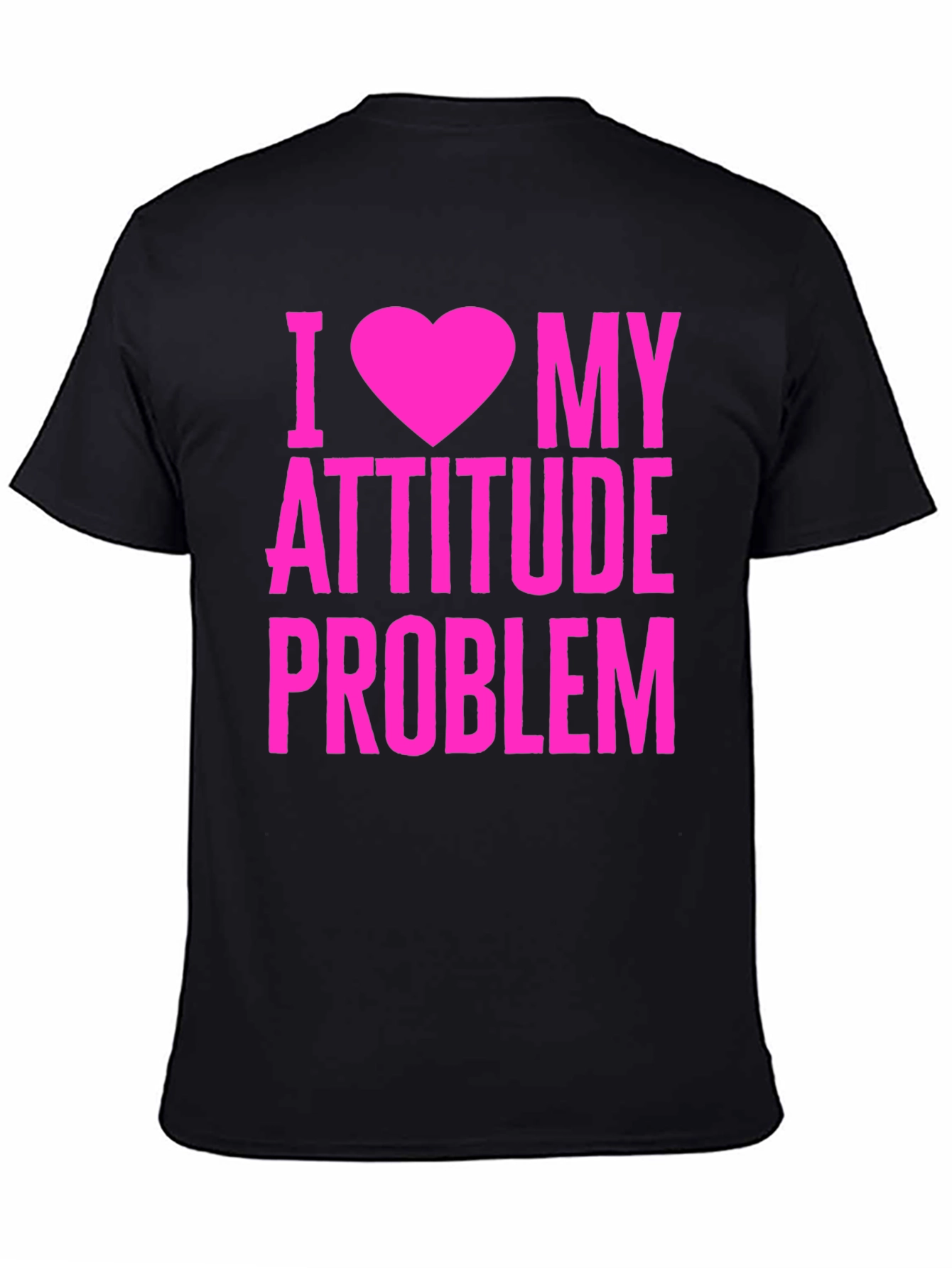 I Heart My Attitude Problem Graphic T-Shirt