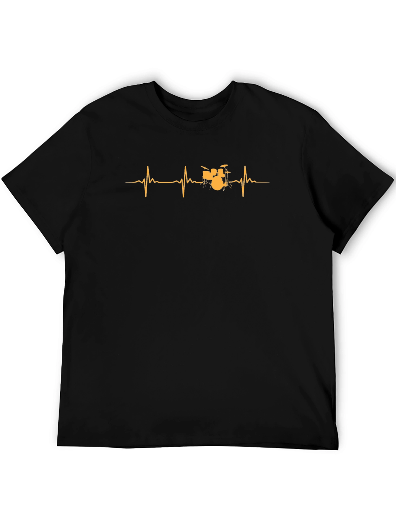 Drum Heartbeat T-Shirt - Music Lover Tee