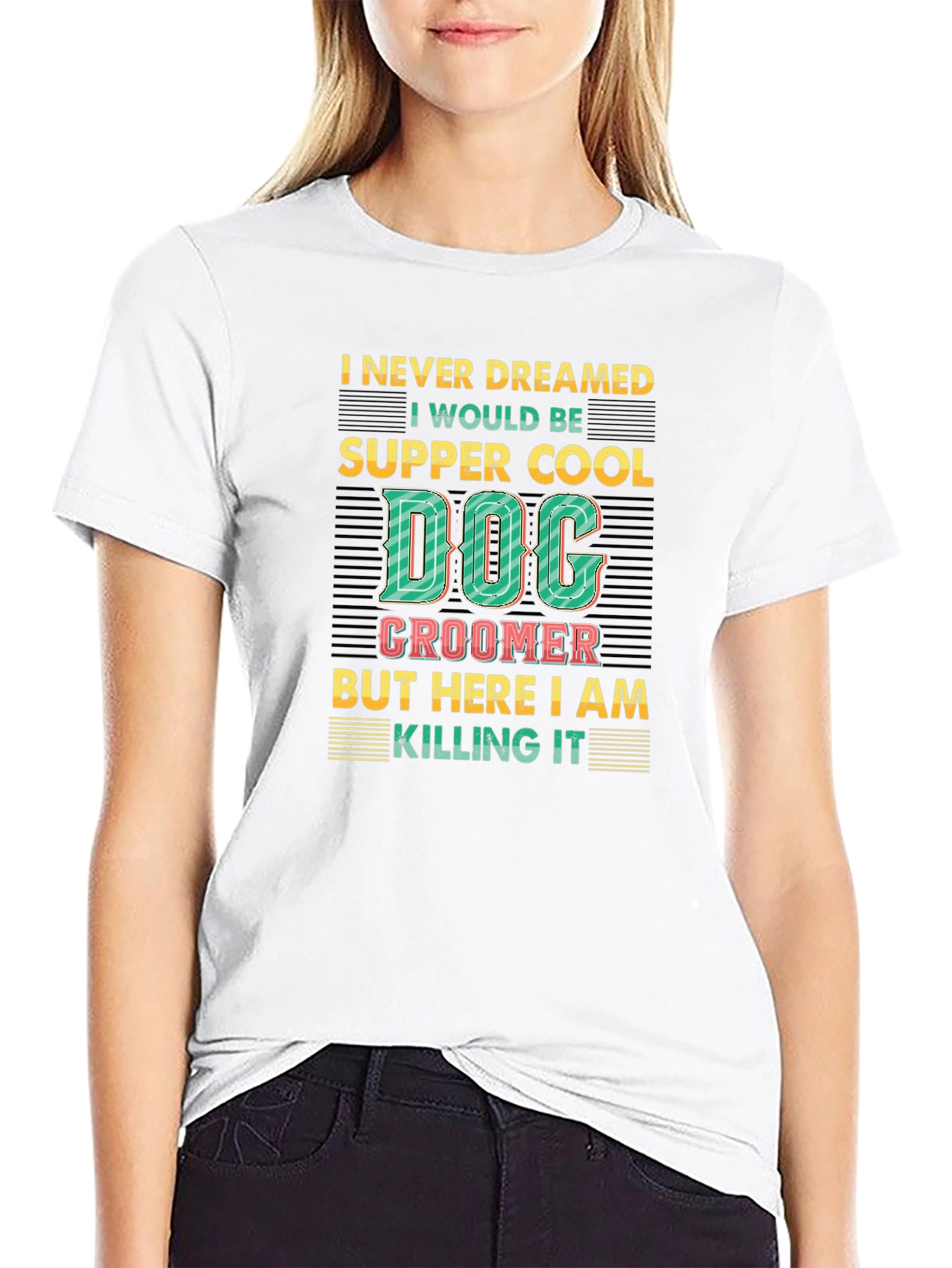 Dog Groomer T-Shirt - Supper Cool Design