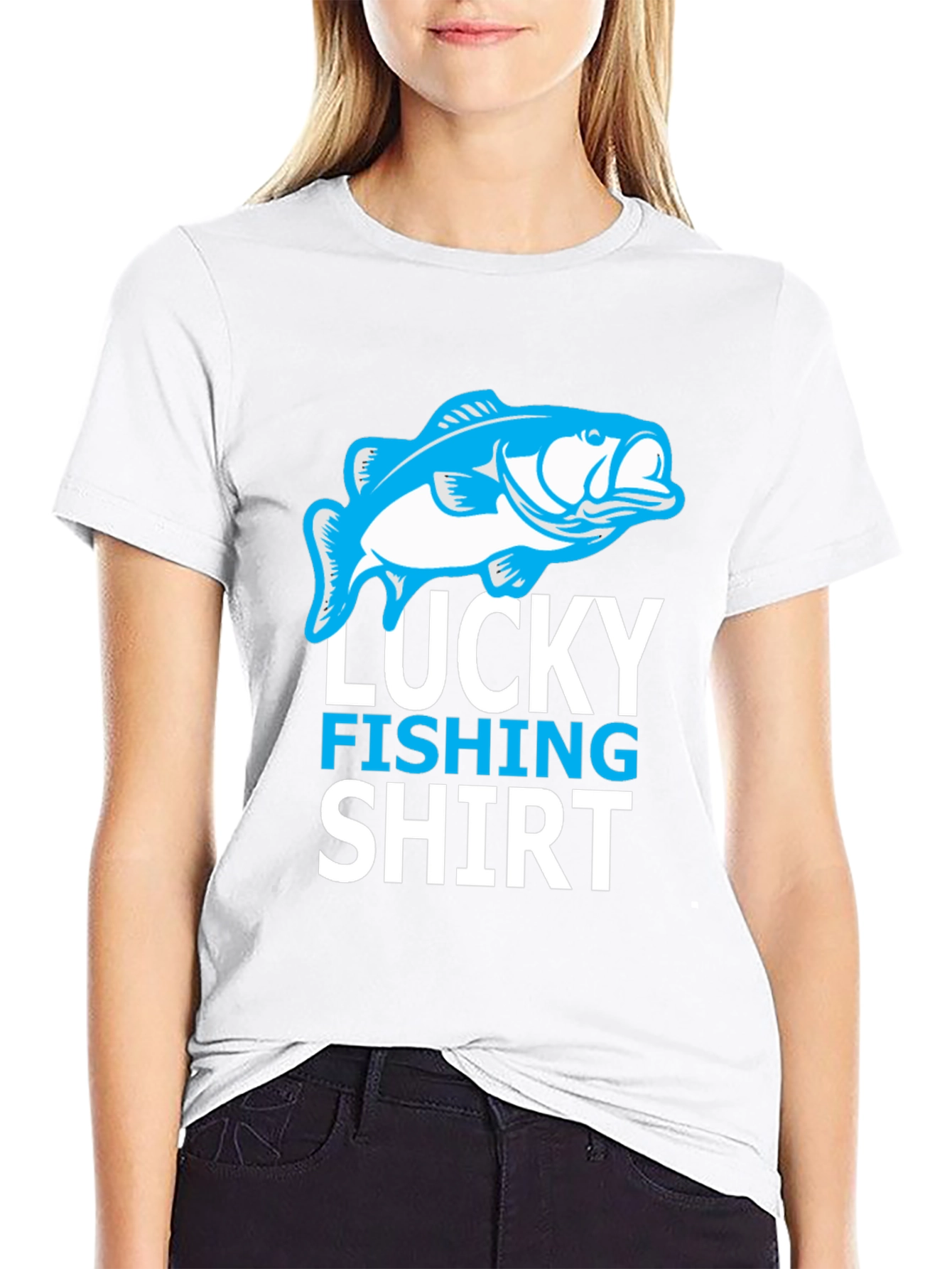 Lucky Fishing Shirt - Mens Graphic Tee