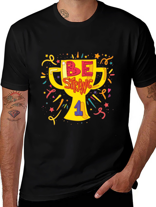 Be Strong Graphic T-Shirt - Menswear