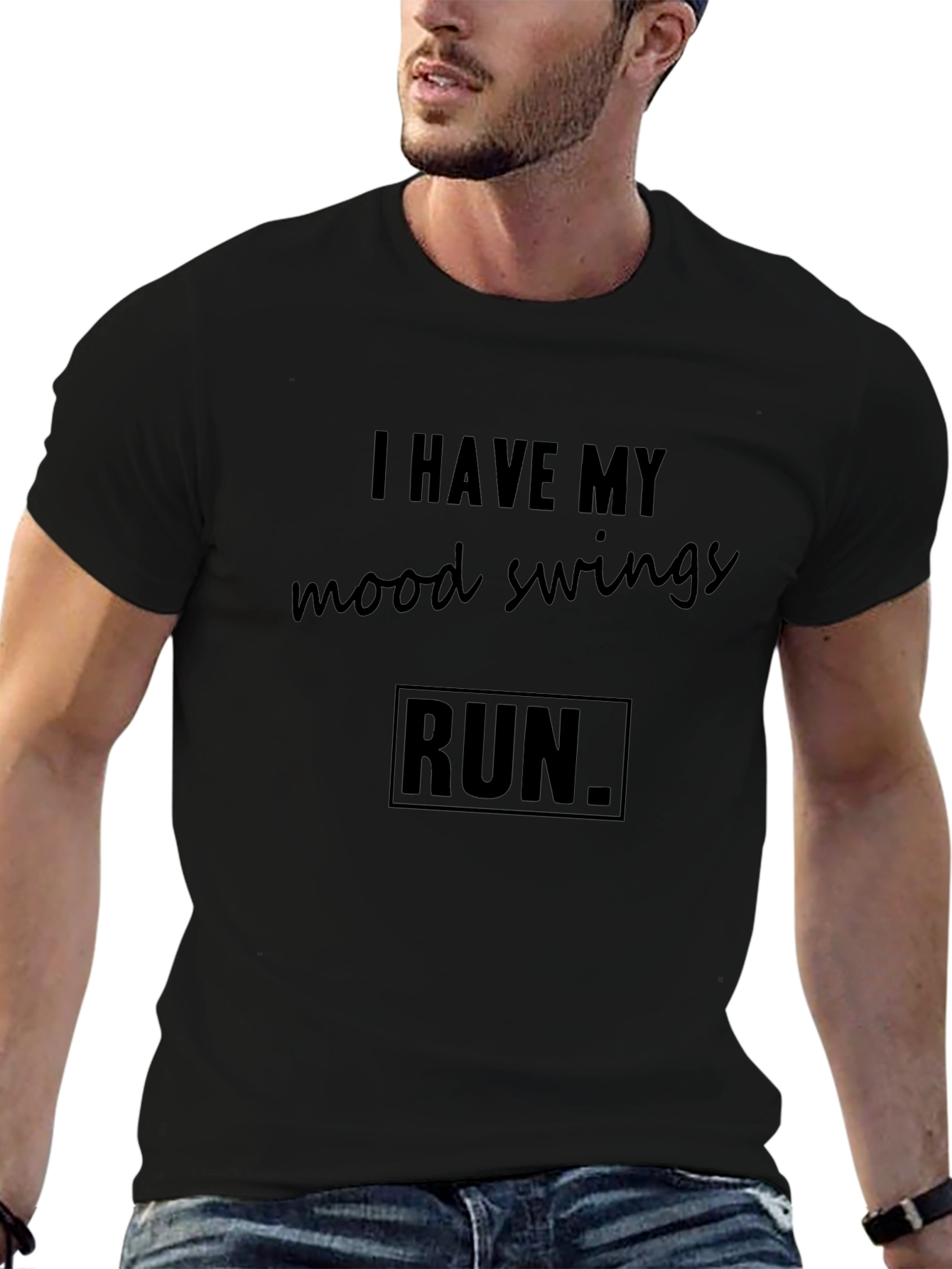 I Have My Mood Swings Run T-Shirt