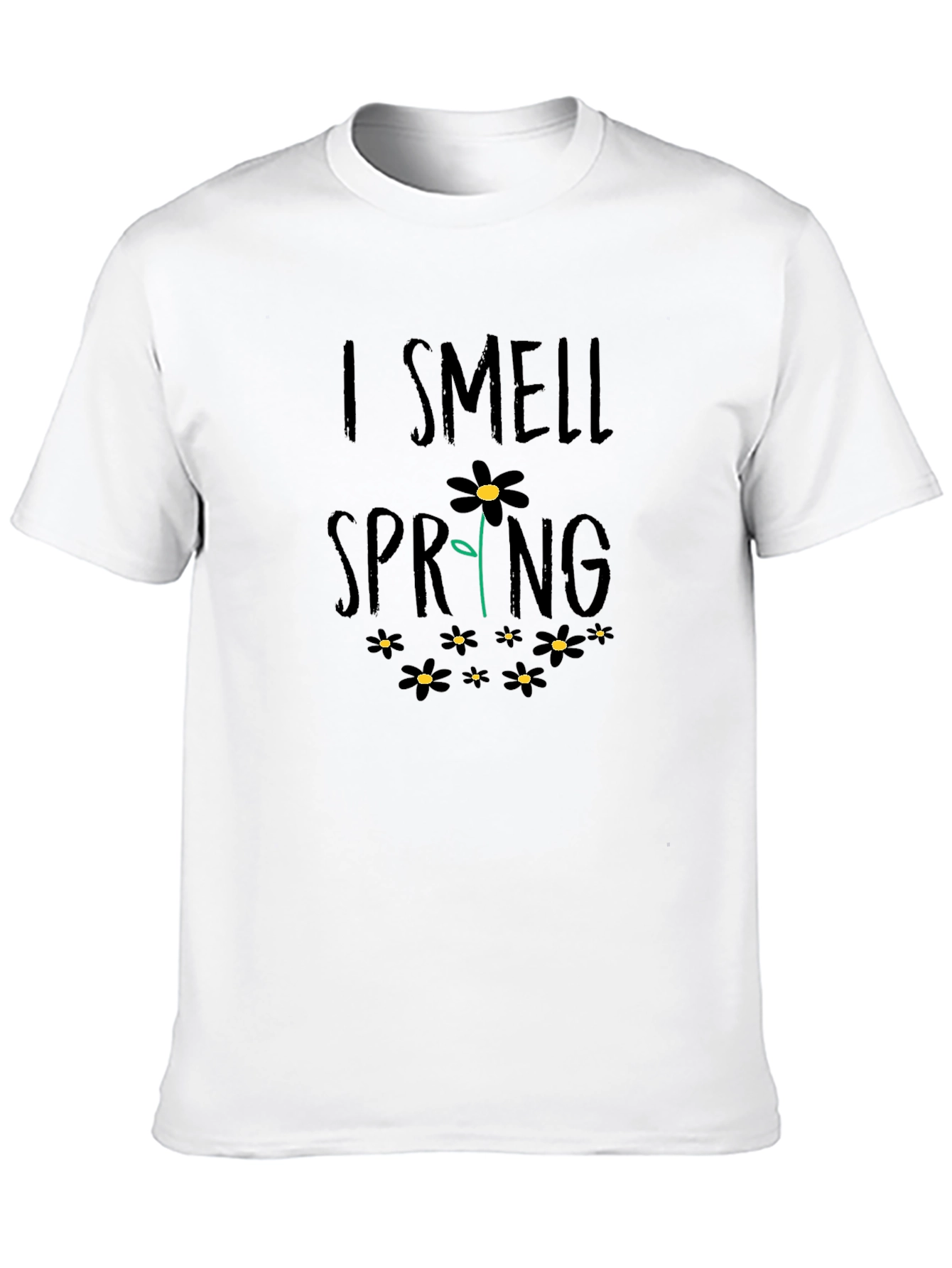 I Smell Spring Floral Graphic T-Shirt