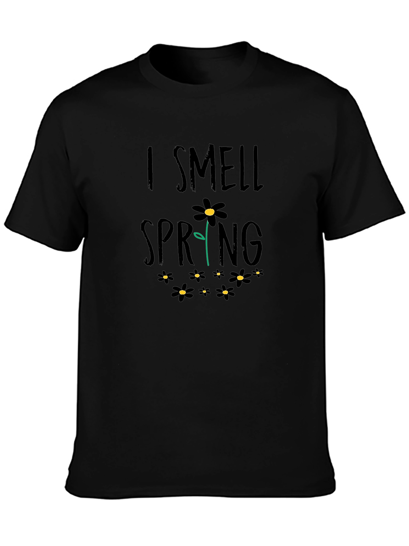 I Smell Spring Floral Graphic T-Shirt