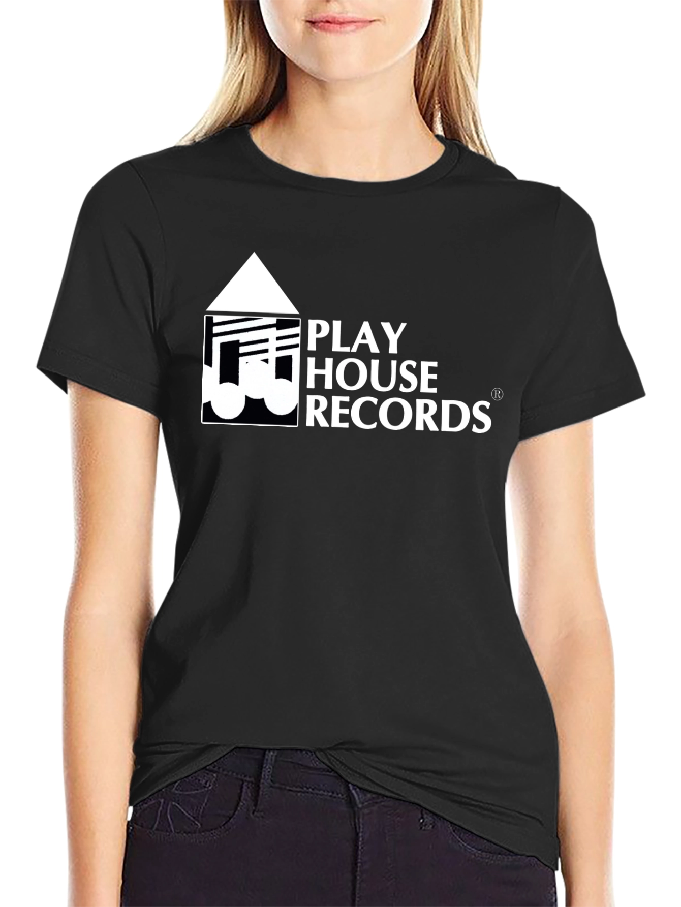 Play House Records Black T-Shirt