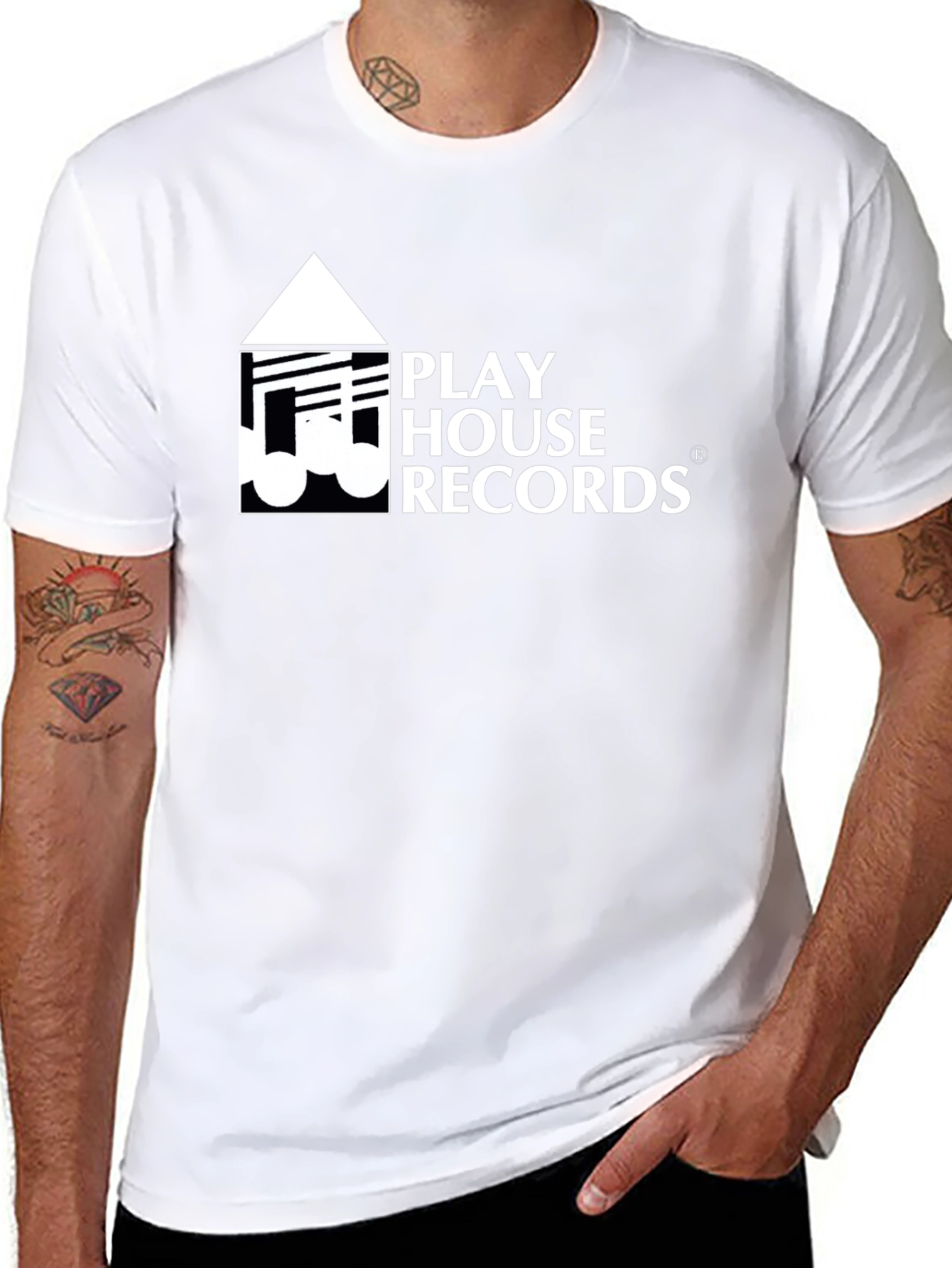 Play House Records Black T-Shirt