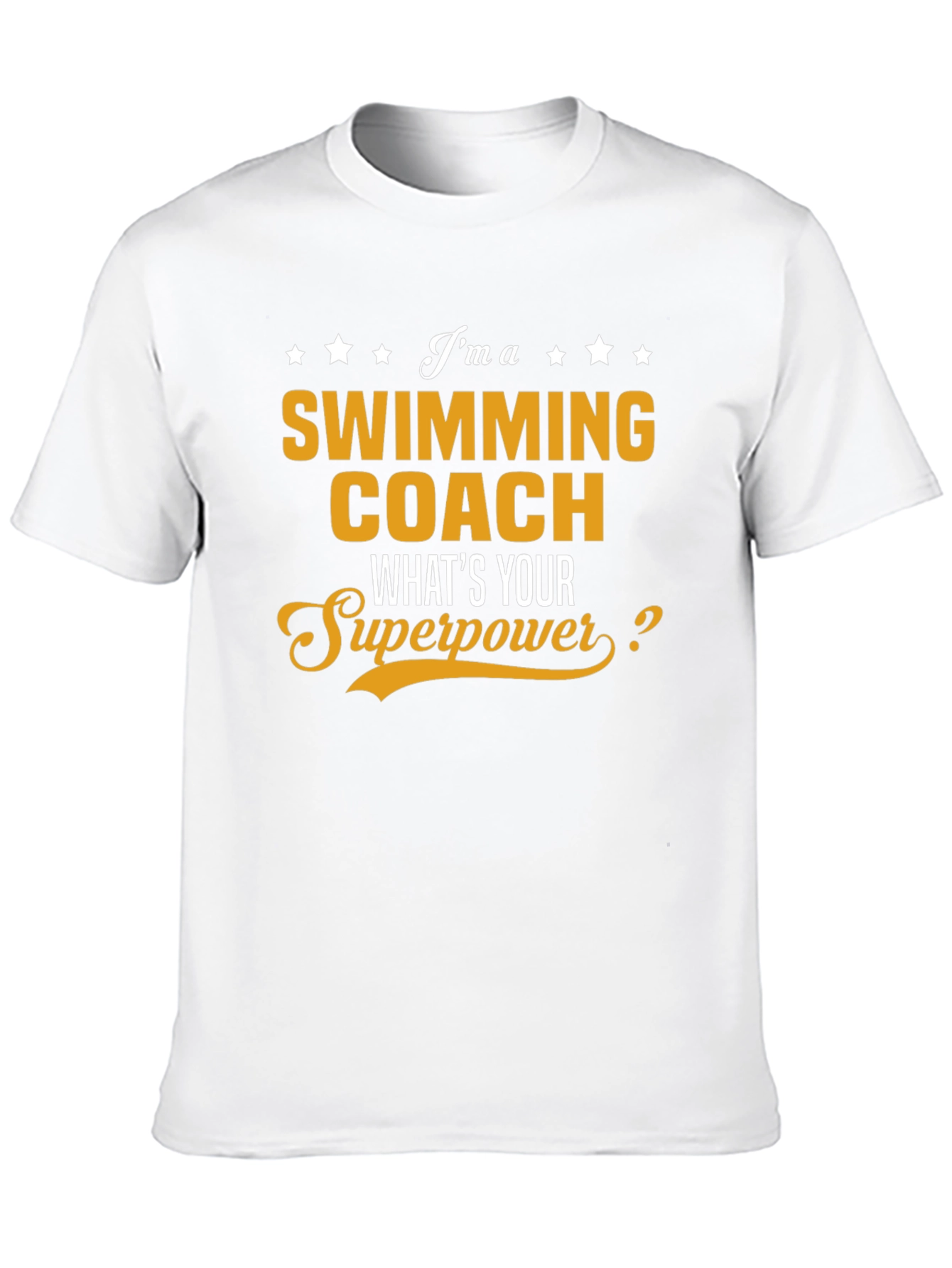 Swimming Coach Superpower T-Shirt