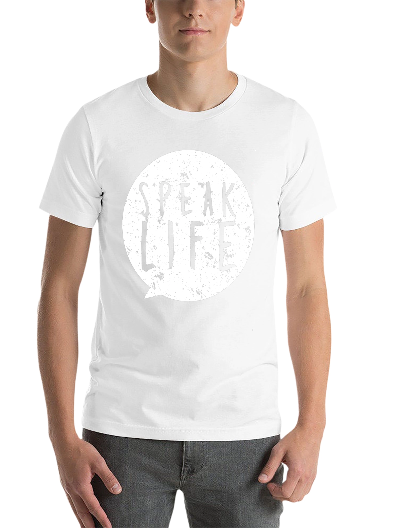Speak Life Graphic T-Shirt - Black