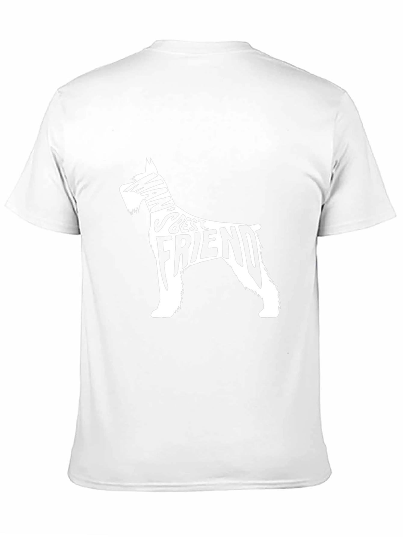 Mans Best Friend Dog Graphic T-Shirt