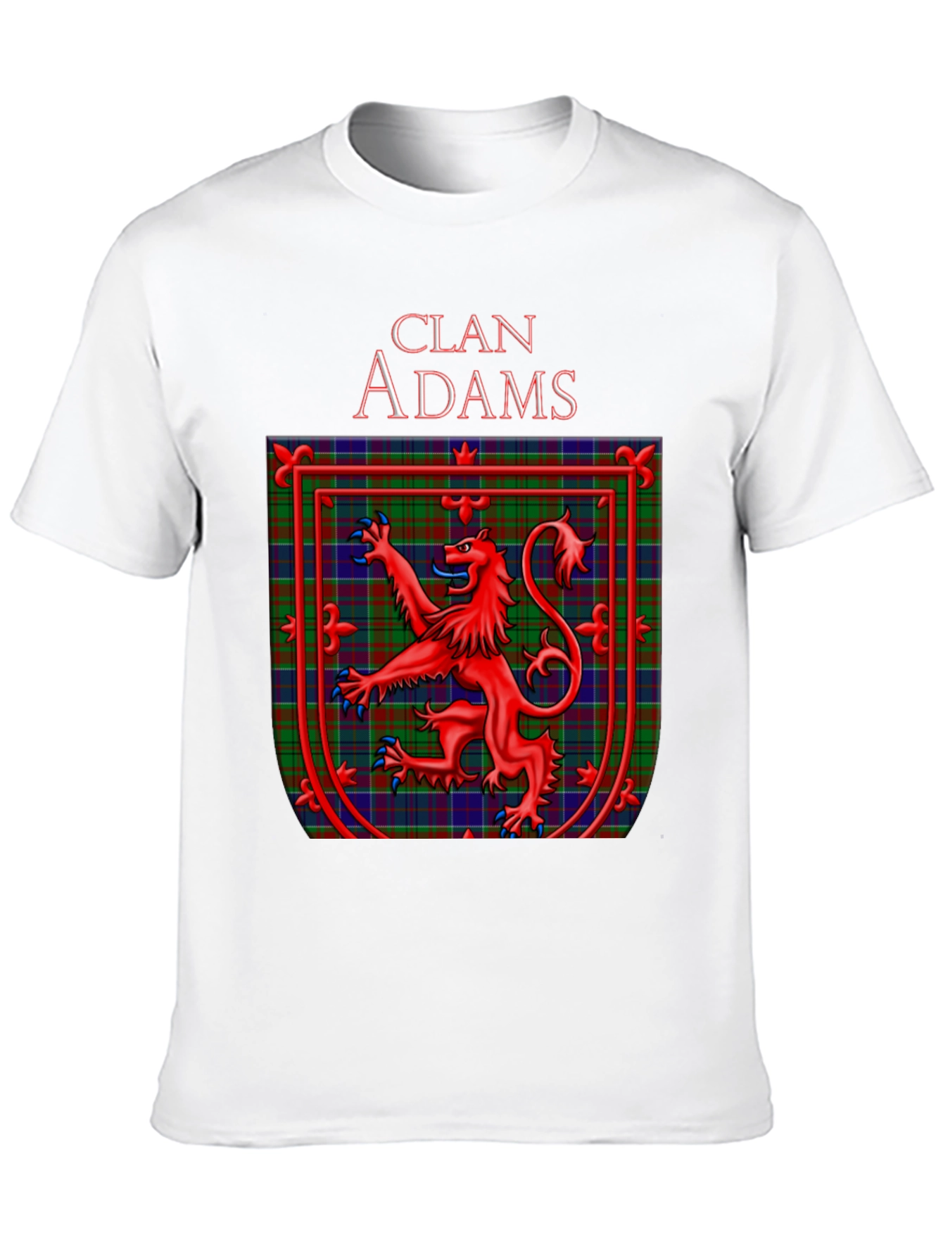 Clan Adams Scottish Tartan T-Shirt