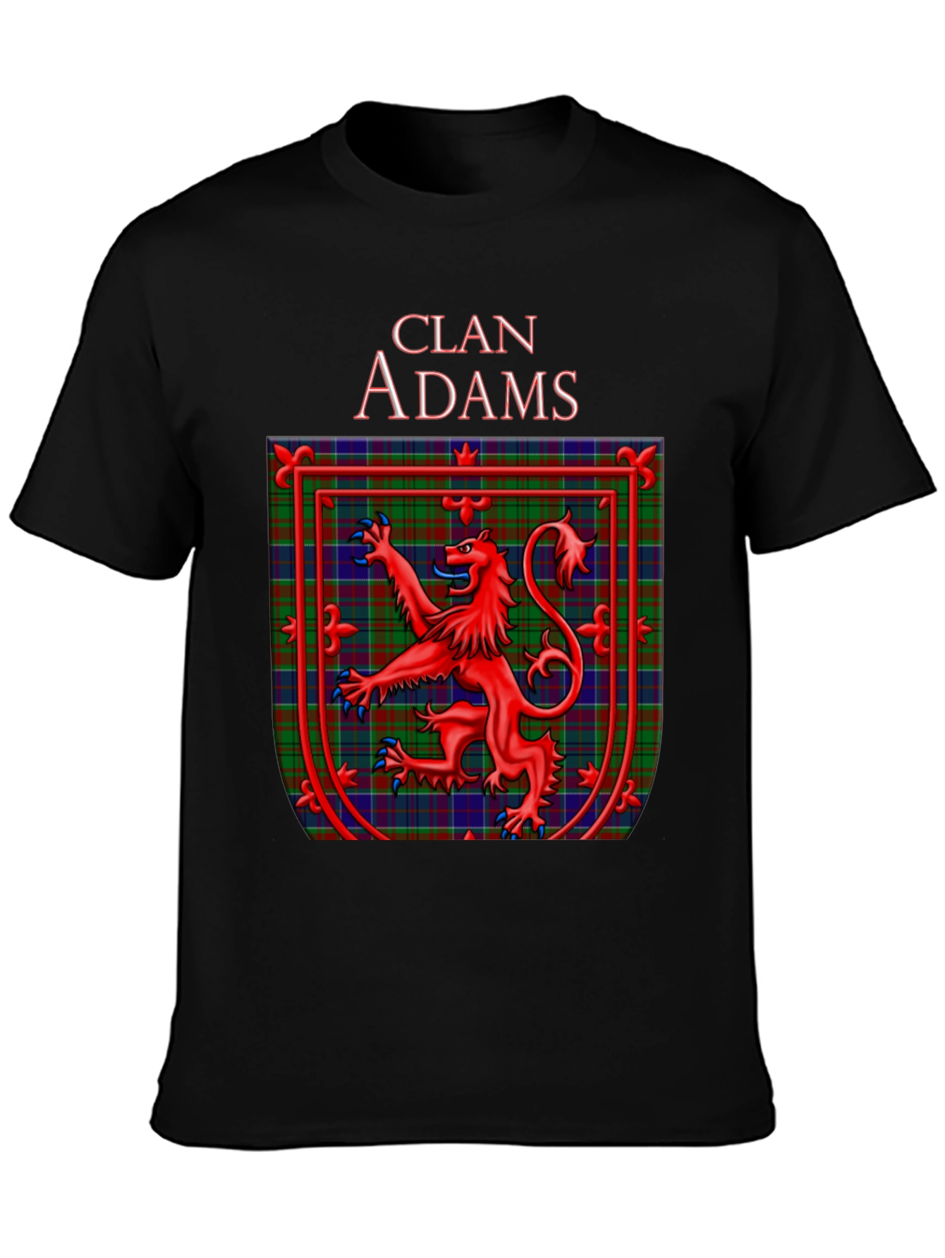 Clan Adams Scottish Tartan T-Shirt