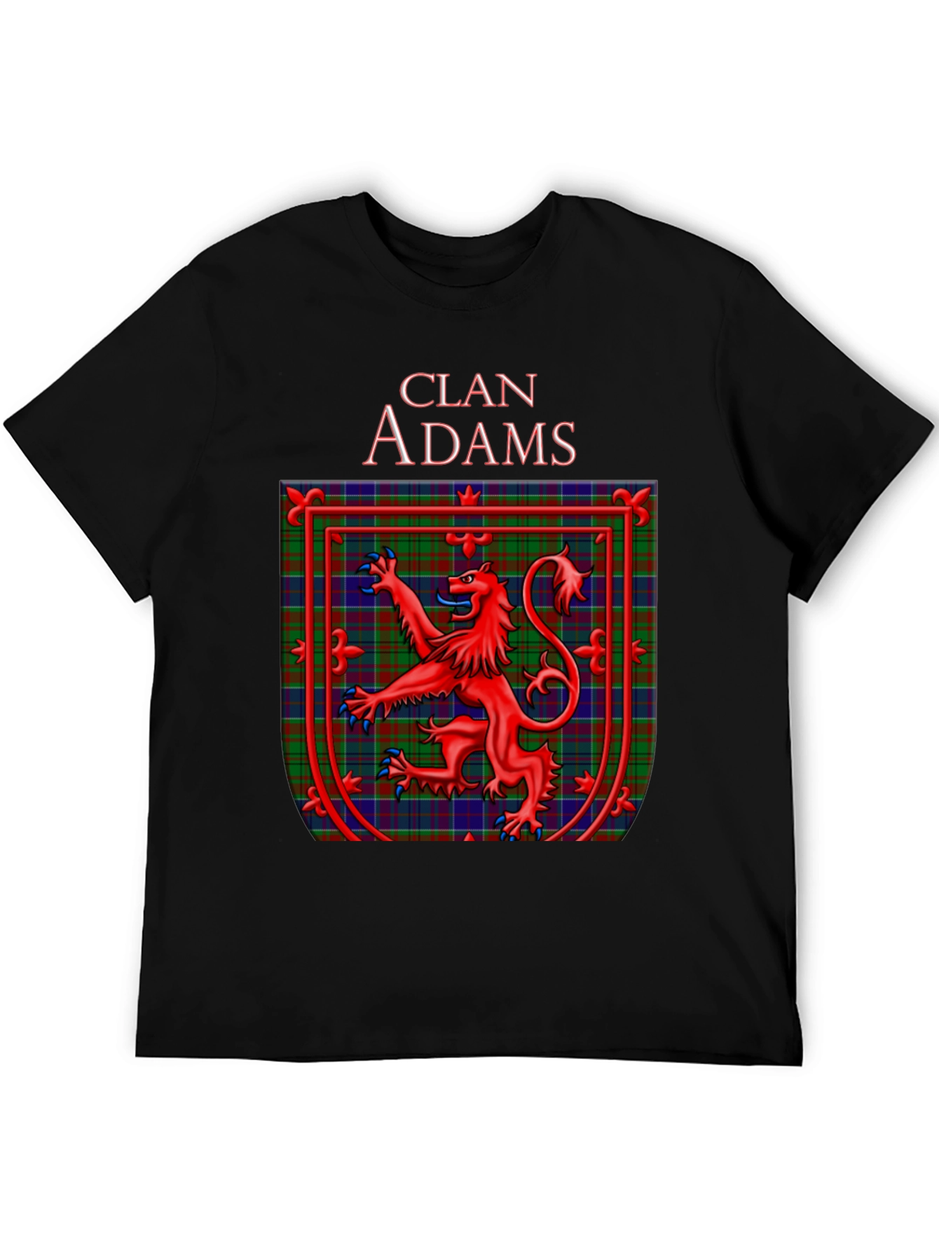 Clan Adams Scottish Tartan T-Shirt