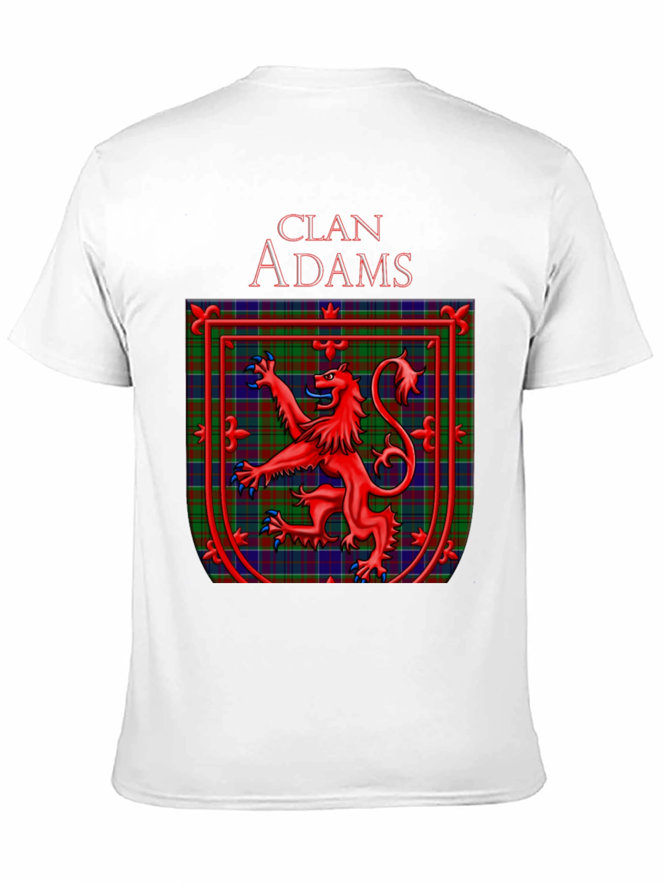 Clan Adams Scottish Tartan T-Shirt