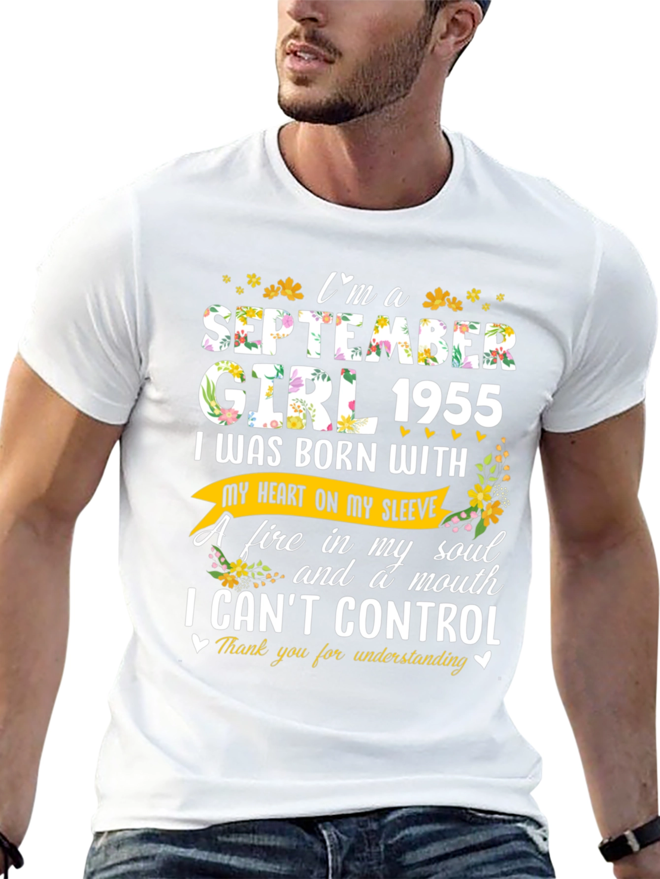 September Girl 1955 Birthday T-Shirt