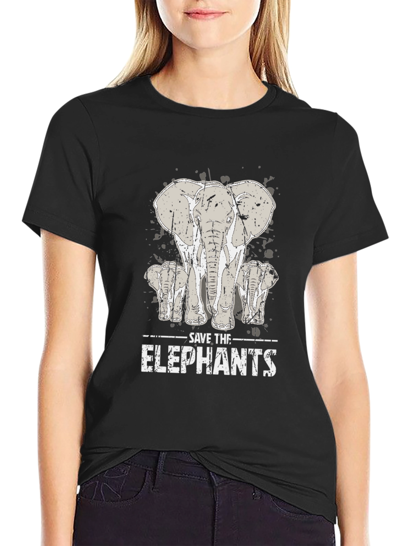 Save the Elephants Graphic Tee
