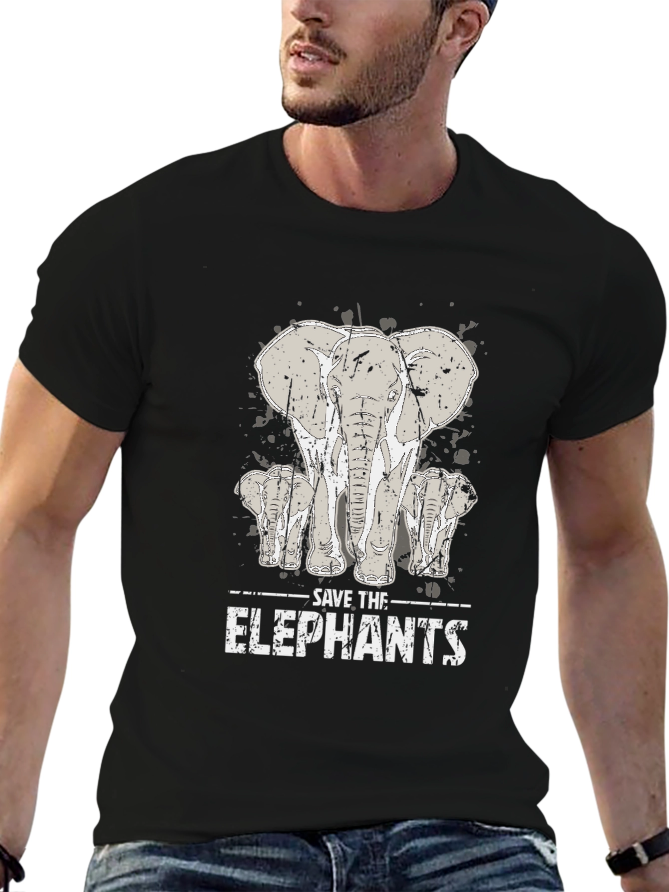 Save the Elephants Graphic Tee