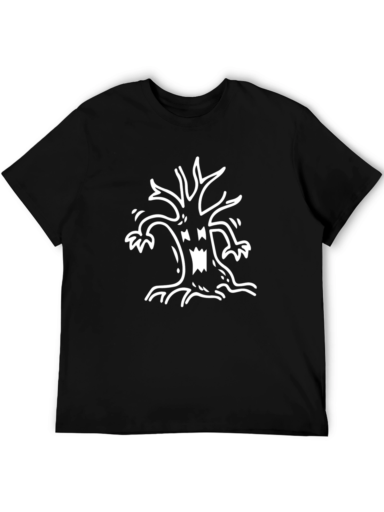Spooky Tree Graphic Tee - Halloween Shirt