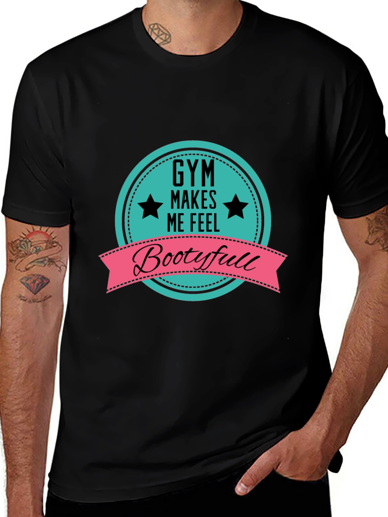 Gym Makes Me Feel Bootyfull T-Shirt