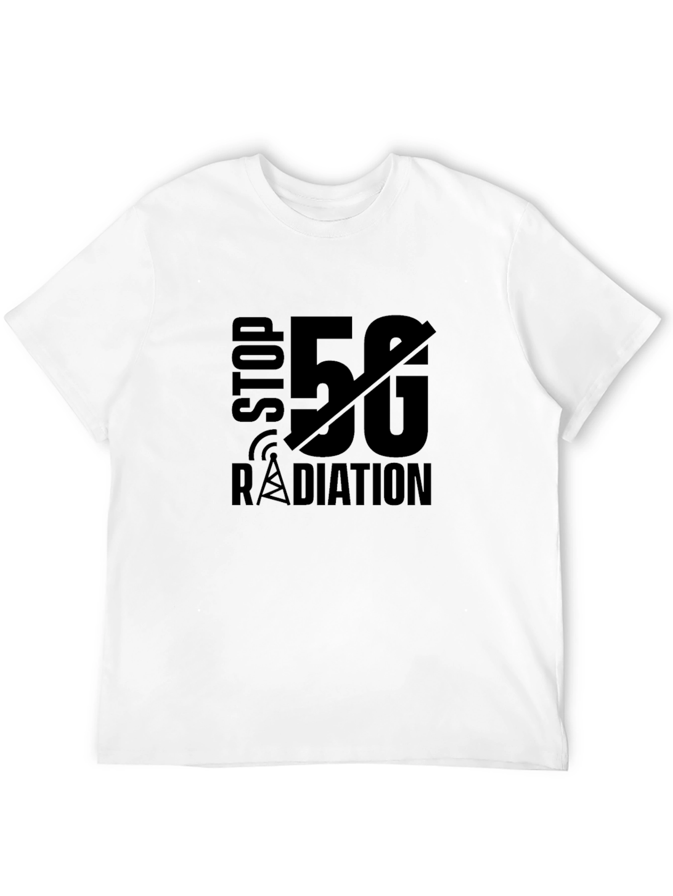 Stop 5G Radiation Graphic T-Shirt