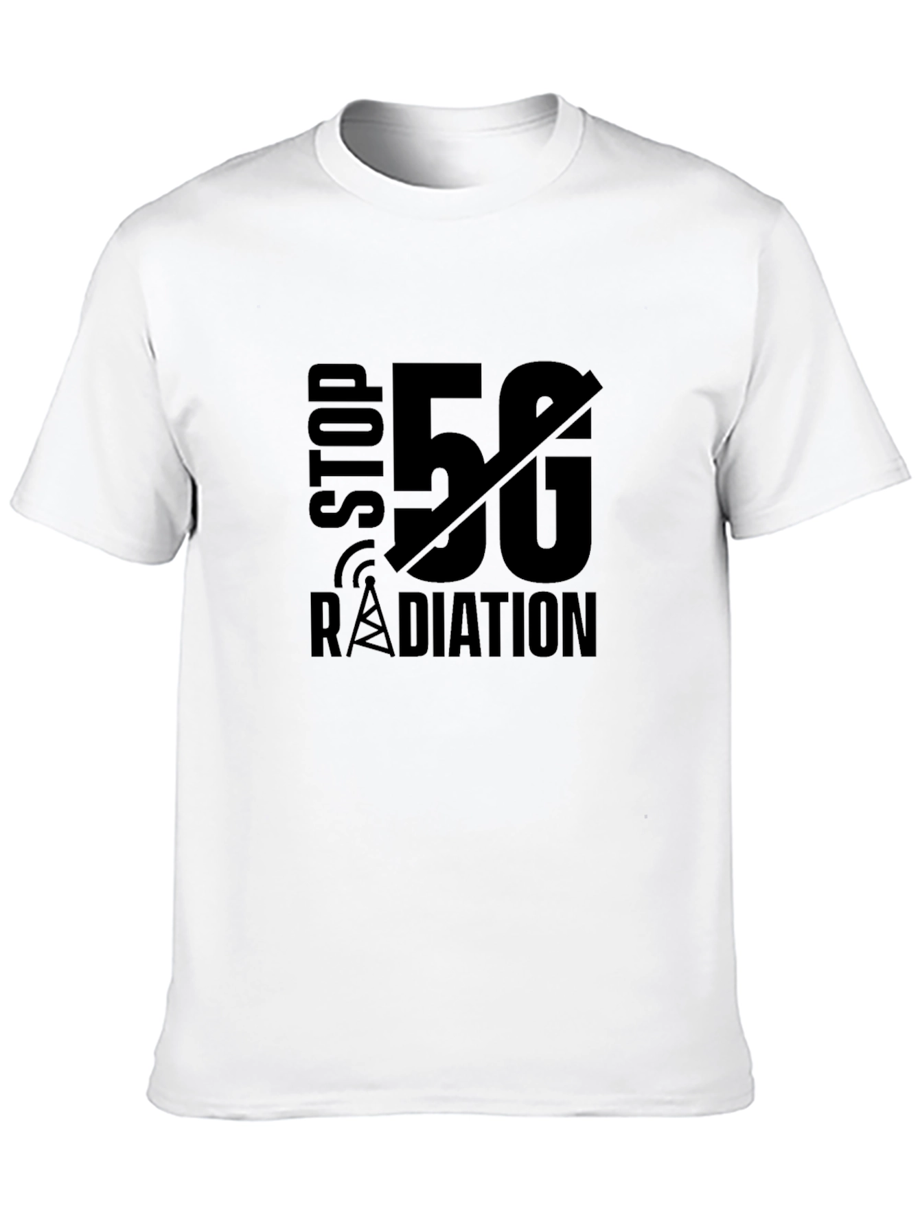 Stop 5G Radiation Graphic T-Shirt